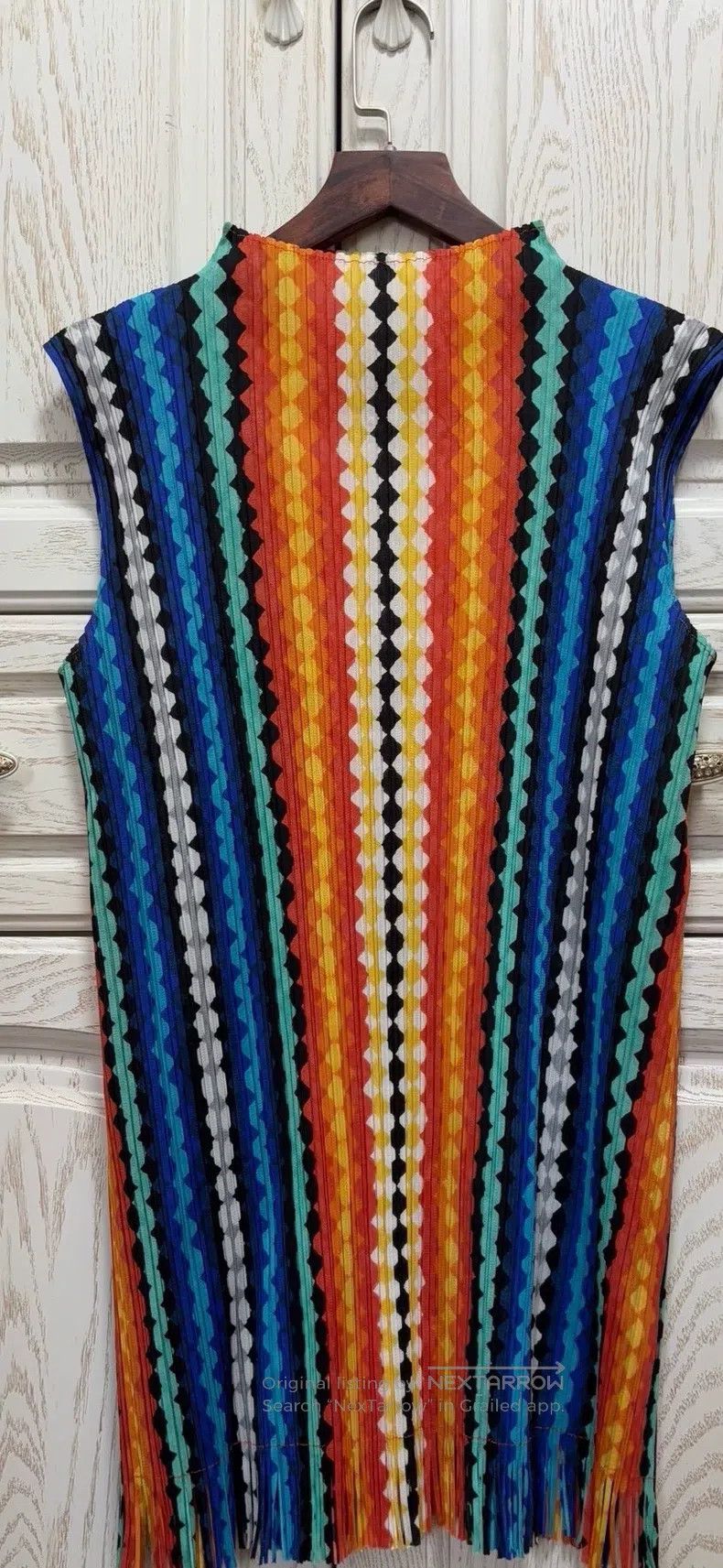 Issey Miyake Issey Miyake Color-Block Tank Top Size L / US 10 / IT 46 - 1 Thumbnail