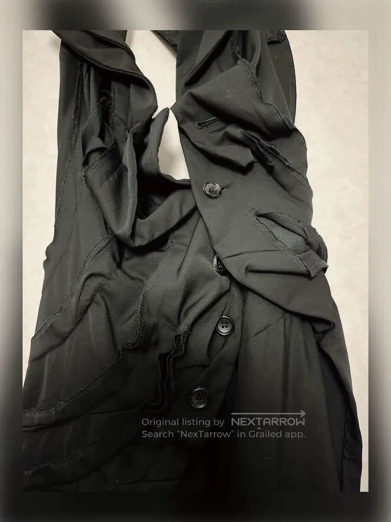 Comme des Garcons Comme Des Garcons Black design decorative vest Size S / US 4 / IT 40 - 4 Thumbnail