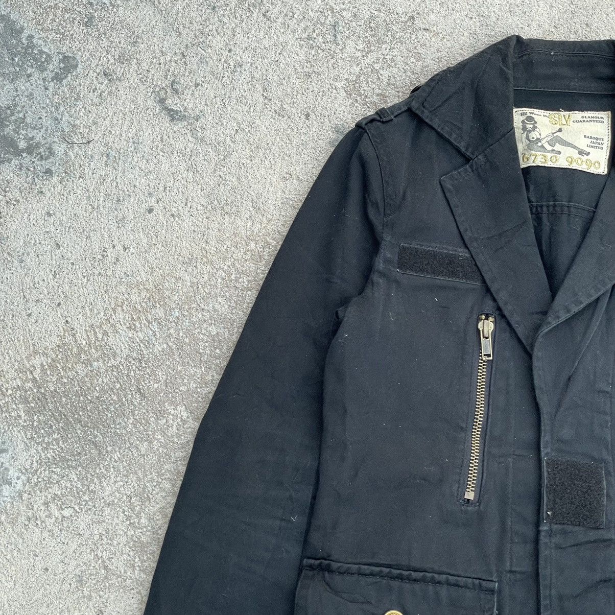Sly Guild “SLY” SERIES 6730 9090 PEA COAT Size XS / US 0-2 / IT 36-38 - 2 Thumbnail