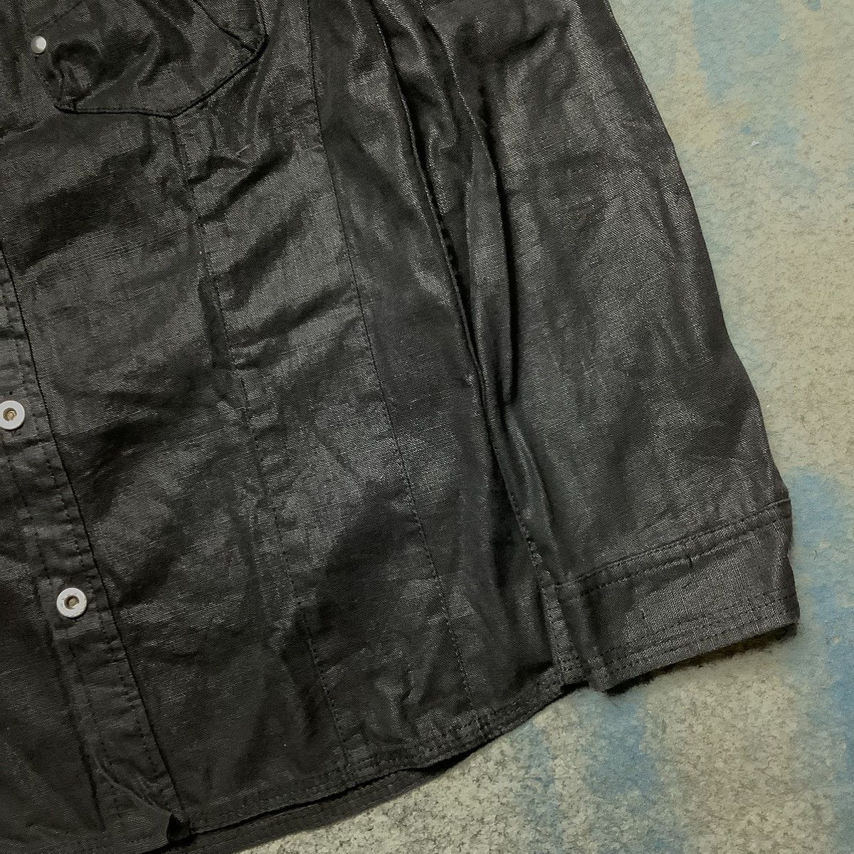 Tornado Mart 2000s Tonardo Mart Blak Raw Shirt Size US M / EU 48-50 / 2 - 4 Thumbnail