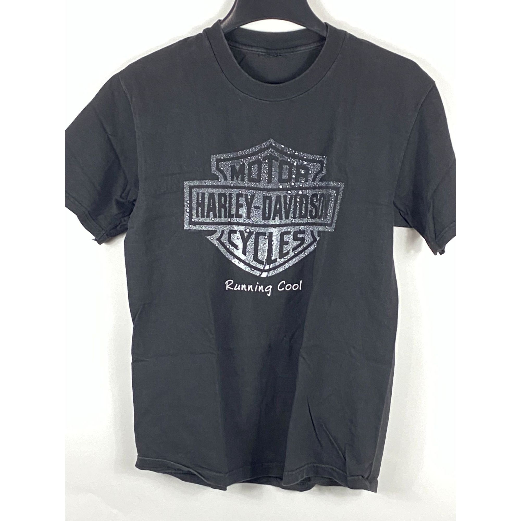 Harley Davidson Vintage 1998 Harley Davidson Running Cool Victoria, Texas Te Size US M / EU 48-50 / 2 - 2 Thumbnail