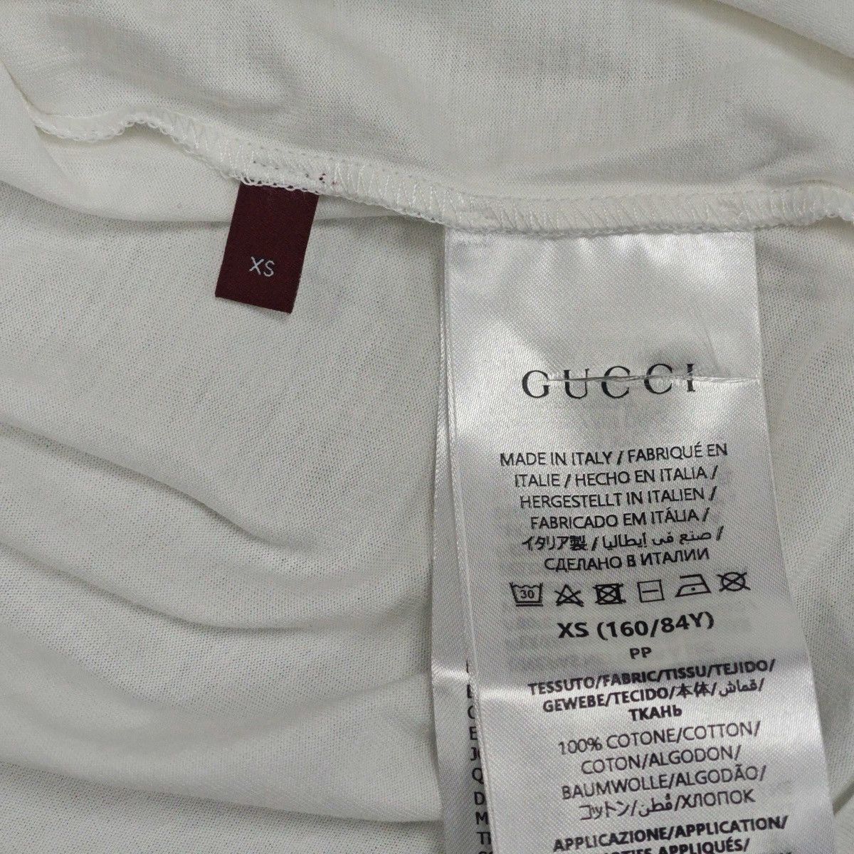 Gucci GUCCI Back logo T-Shirt Size XS / US 0-2 / IT 36-38 - 4 Thumbnail