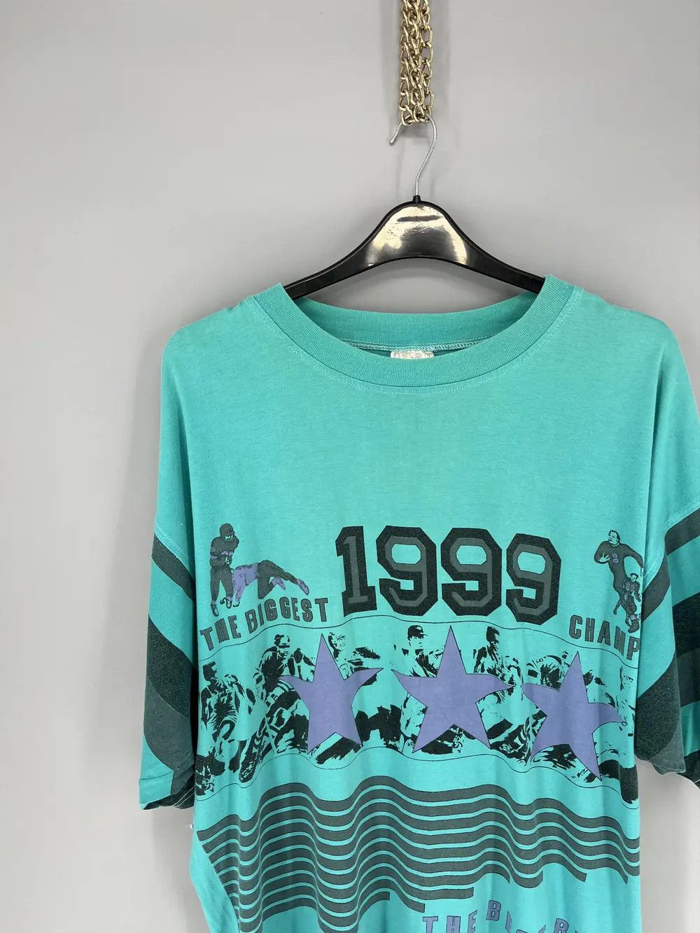 NFL × NHL Vintage 90s NFL American Football fullprint tees Size US XL / EU 56 / 4 - 3 Thumbnail