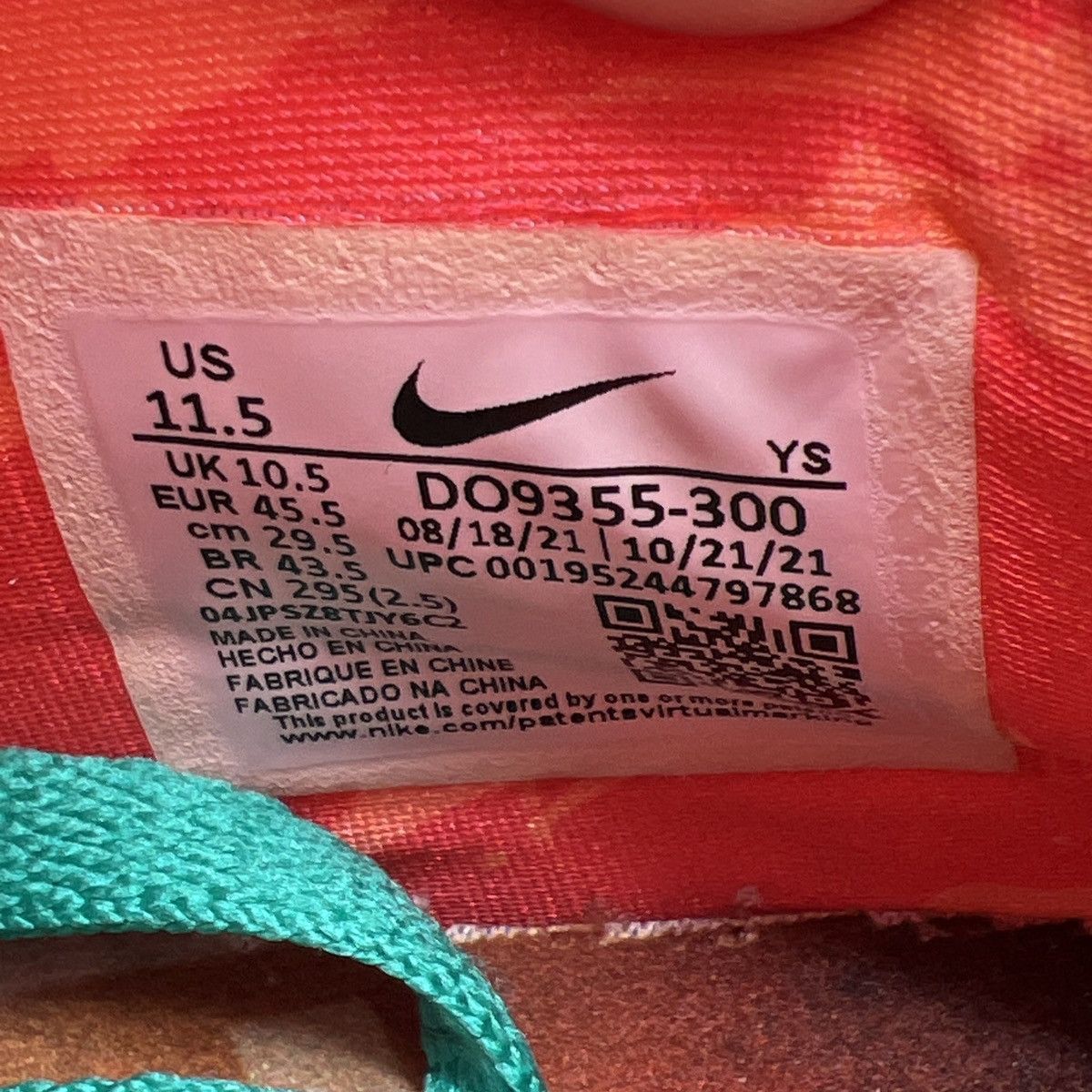 Nike Lebron 9 low lebronold palmer Size US 11.5 / EU 44-45 - 8 Thumbnail