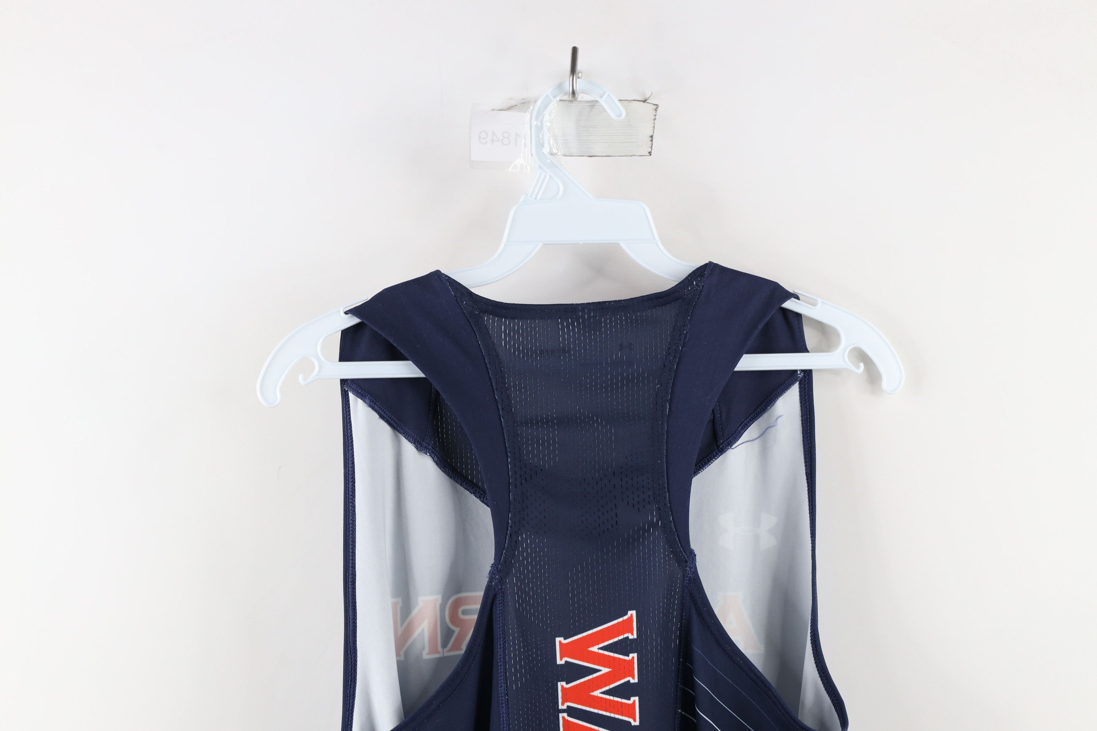 Under Armour × Vintage New Under Armour University Track & Field Jersey Shirt Size US L / EU 52-54 / 3 - 12 Thumbnail