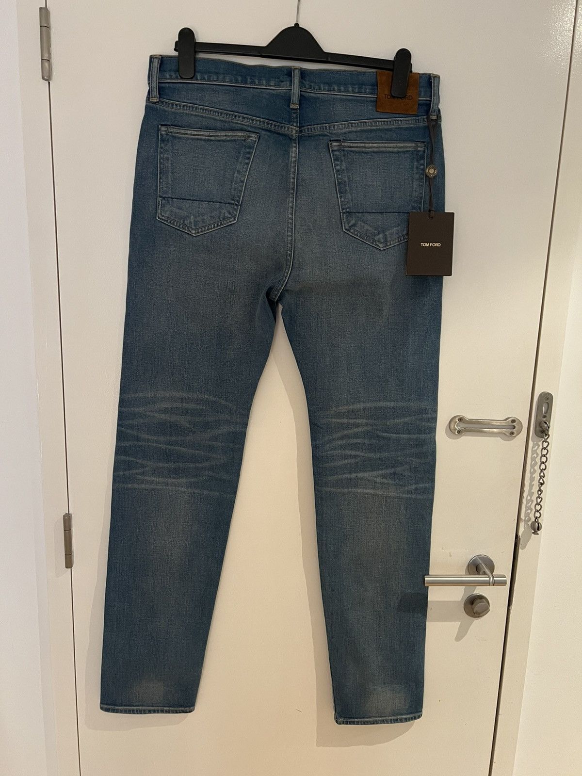 Tom Ford Tom Ford Standard Fit Whashed Blue Jean 34 98% Cotton Size US 34 / EU 50 - 5 Thumbnail