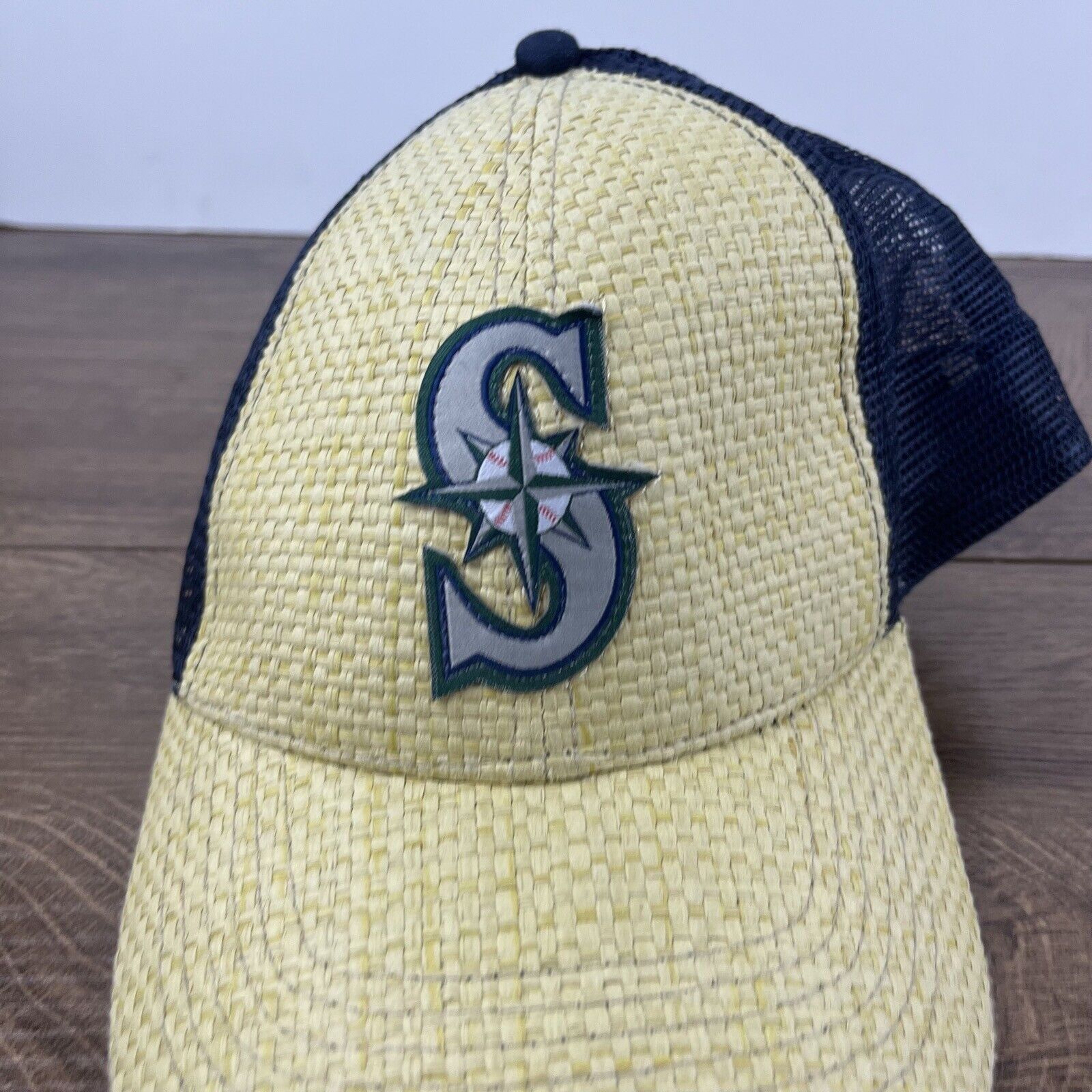 Other Seattle Mariners Snapback Hat Tan Cap Adjustable Brown Adult Size ONE SIZE - 6 Thumbnail