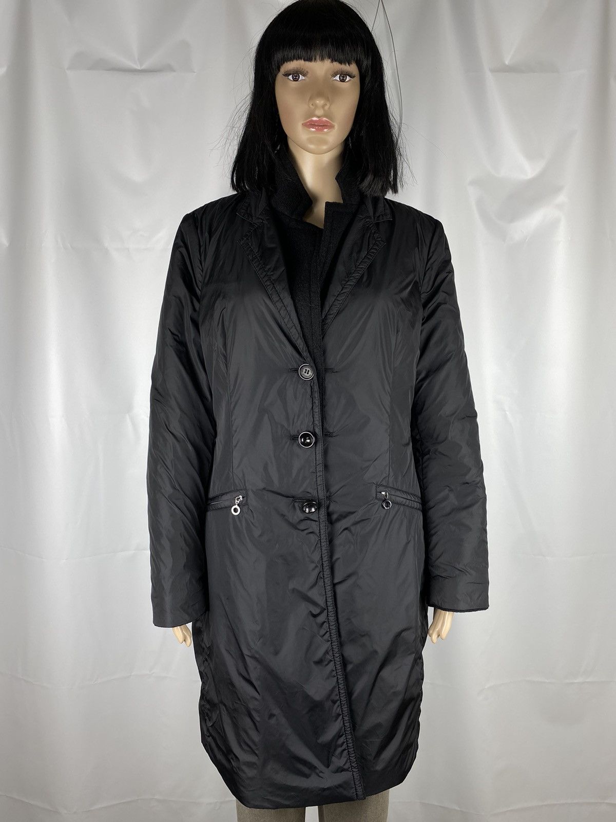 Other Seventy 1970 Wool-Nylon Reversible Coat Size M / US 6-8 / IT 42-44 - 1 Thumbnail