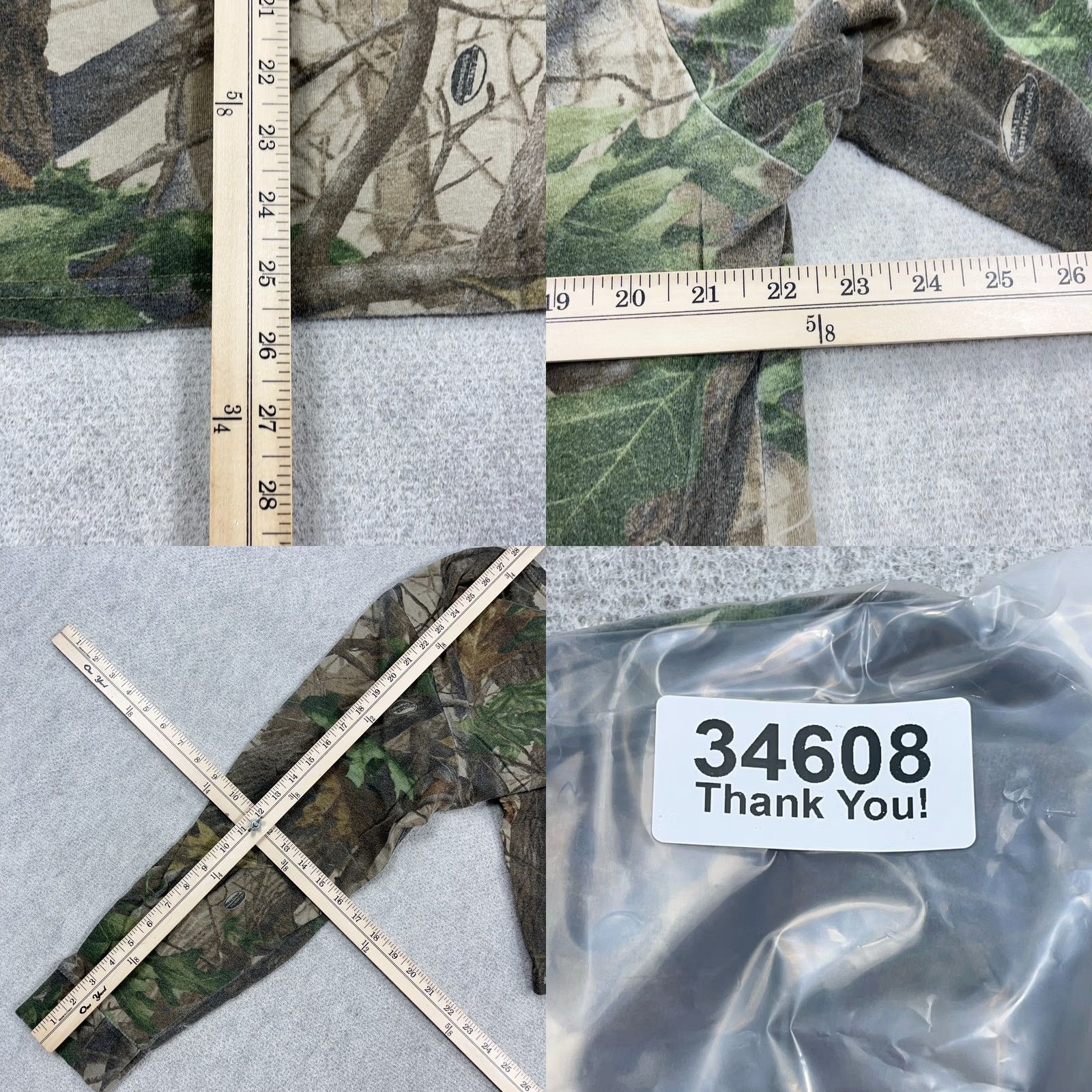 Realtree VINTAGE Realtree Camo Shirt Men XL Long Sleeve Tee Hardwoods Hunting VTG Y2K Skate Adult Size US XL / EU 56 / 4 - 8 Thumbnail