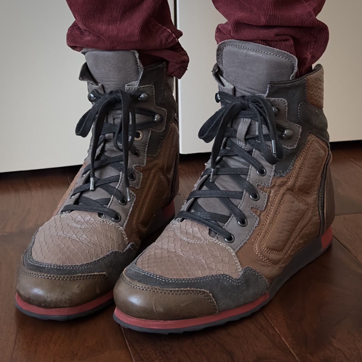 Lanvin Lanvin A/W 2012 Neo Trainer High-Top Sneaker Boots Size US 10 / EU 43 - 5 Thumbnail