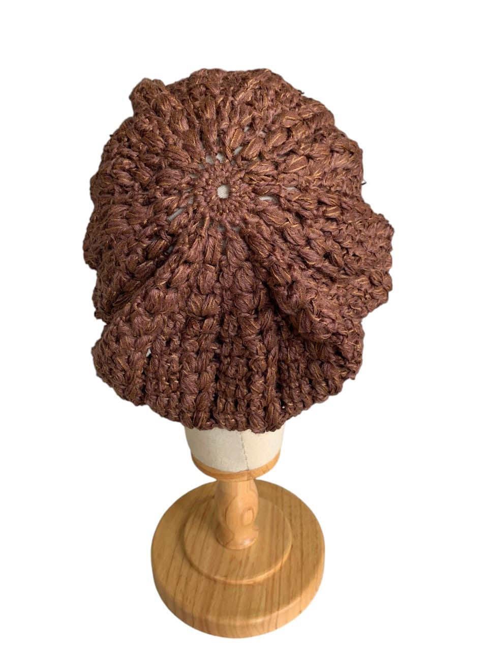 Japanese Brand × Kapital × Vintage Crochet Knitted Hat With Small Badge Size ONE SIZE - 7 Thumbnail