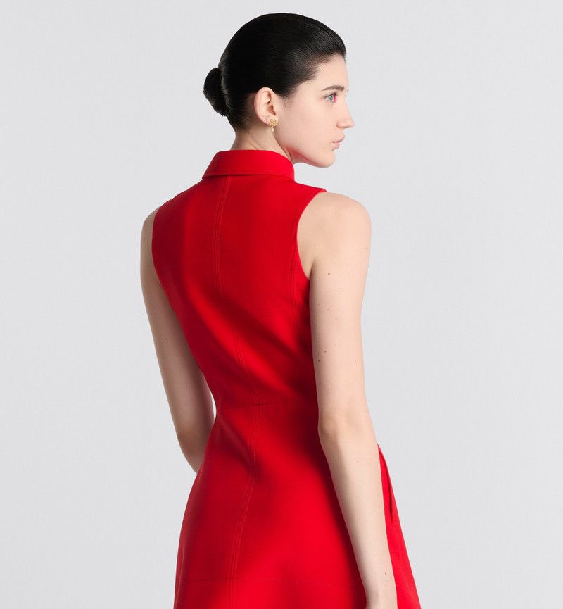Dior o1bcso1str0126 Dress in Red Size S / US 4 / IT 40 - 5 Thumbnail
