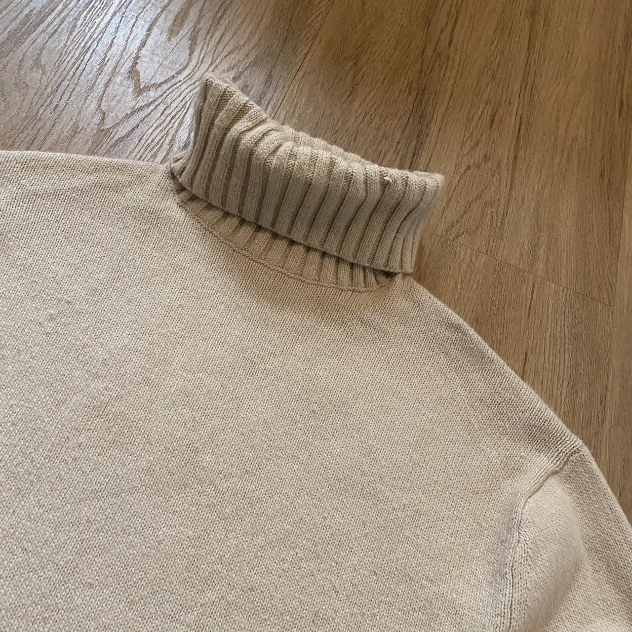 H&M Cream and white turtleneck sweater #winterknits Size US S / EU 44-46 / 1 - 7 Thumbnail