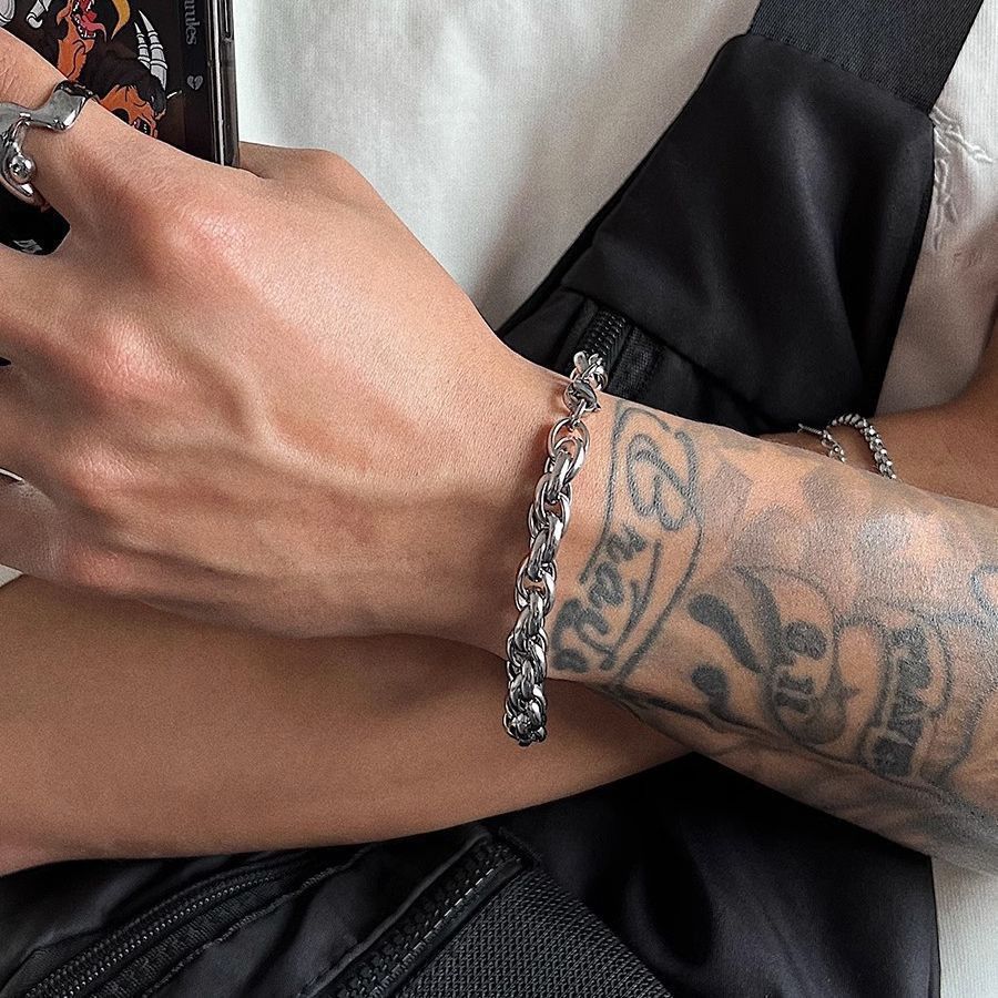 Jewelry New Design Bracelet Y2K Punk Chain Gotch Bracelets Chains Size ONE SIZE - 1 Thumbnail