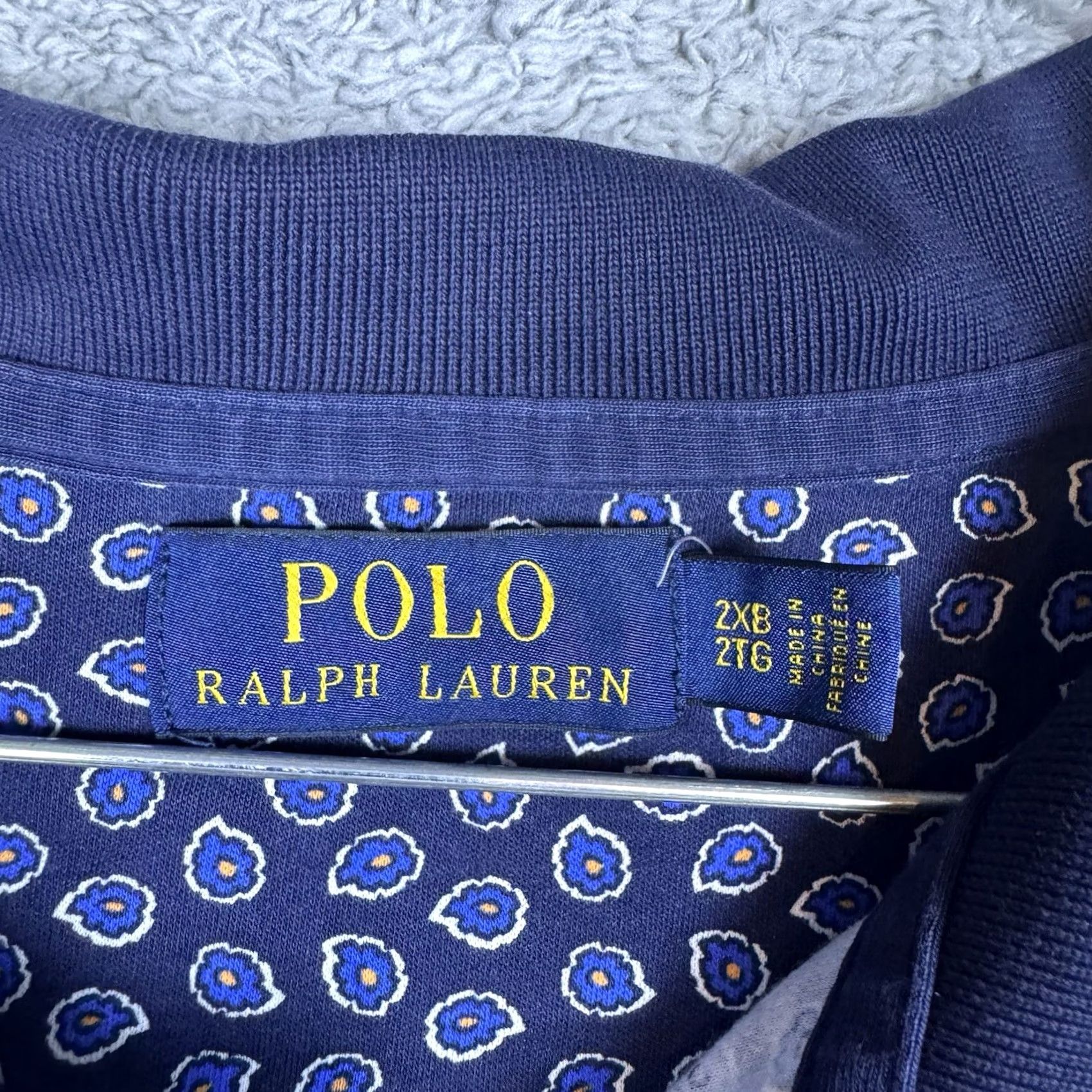 Polo Ralph Lauren Polo Ralph Lauren Shirt Mens 2XB Big Polo Geometric Floral All Over Print Preppy Size US XXL / EU 58 / 5 - 4 Thumbnail
