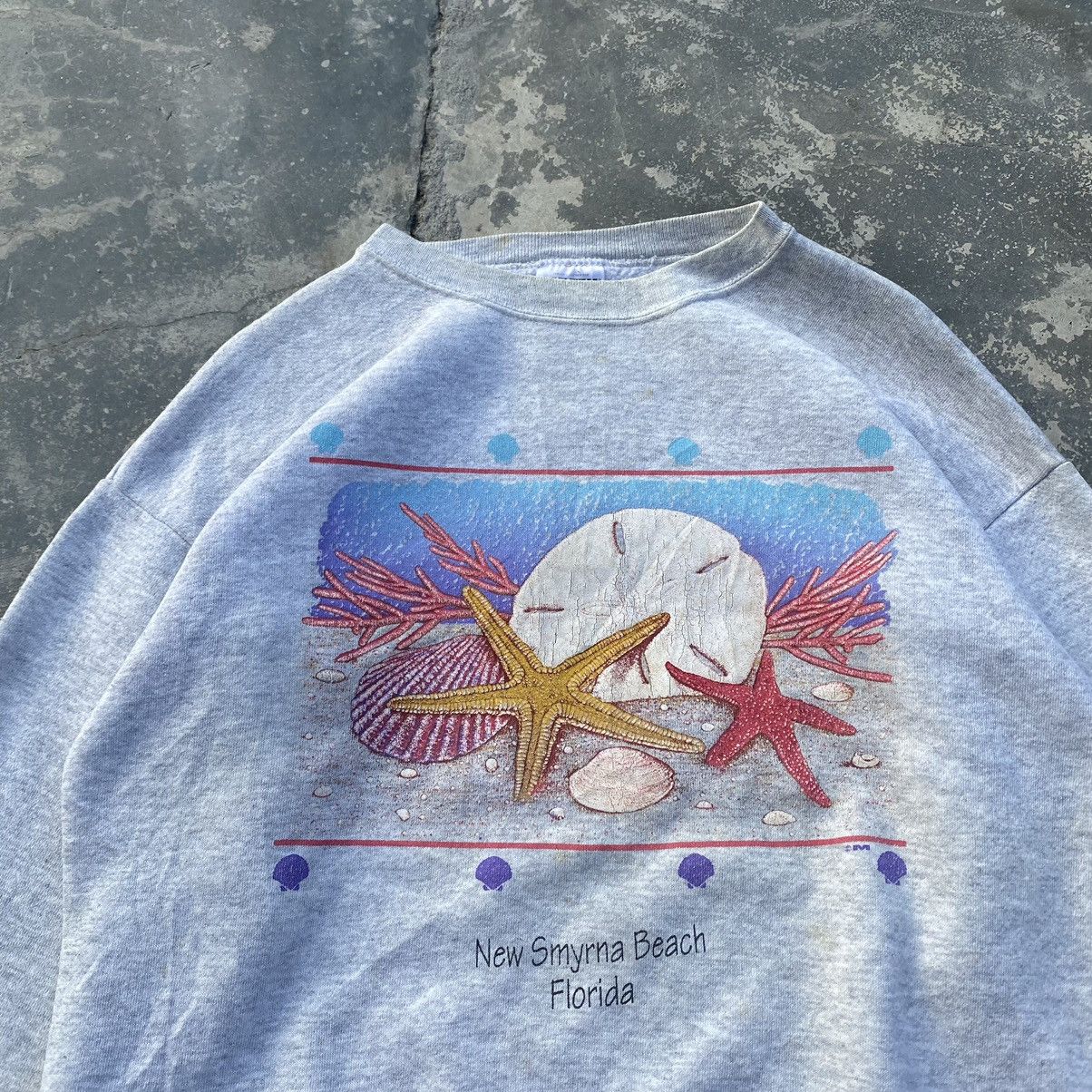 Vintage 90s New Smyrna Beach Florida Size US L / EU 52-54 / 3 - 2 Thumbnail