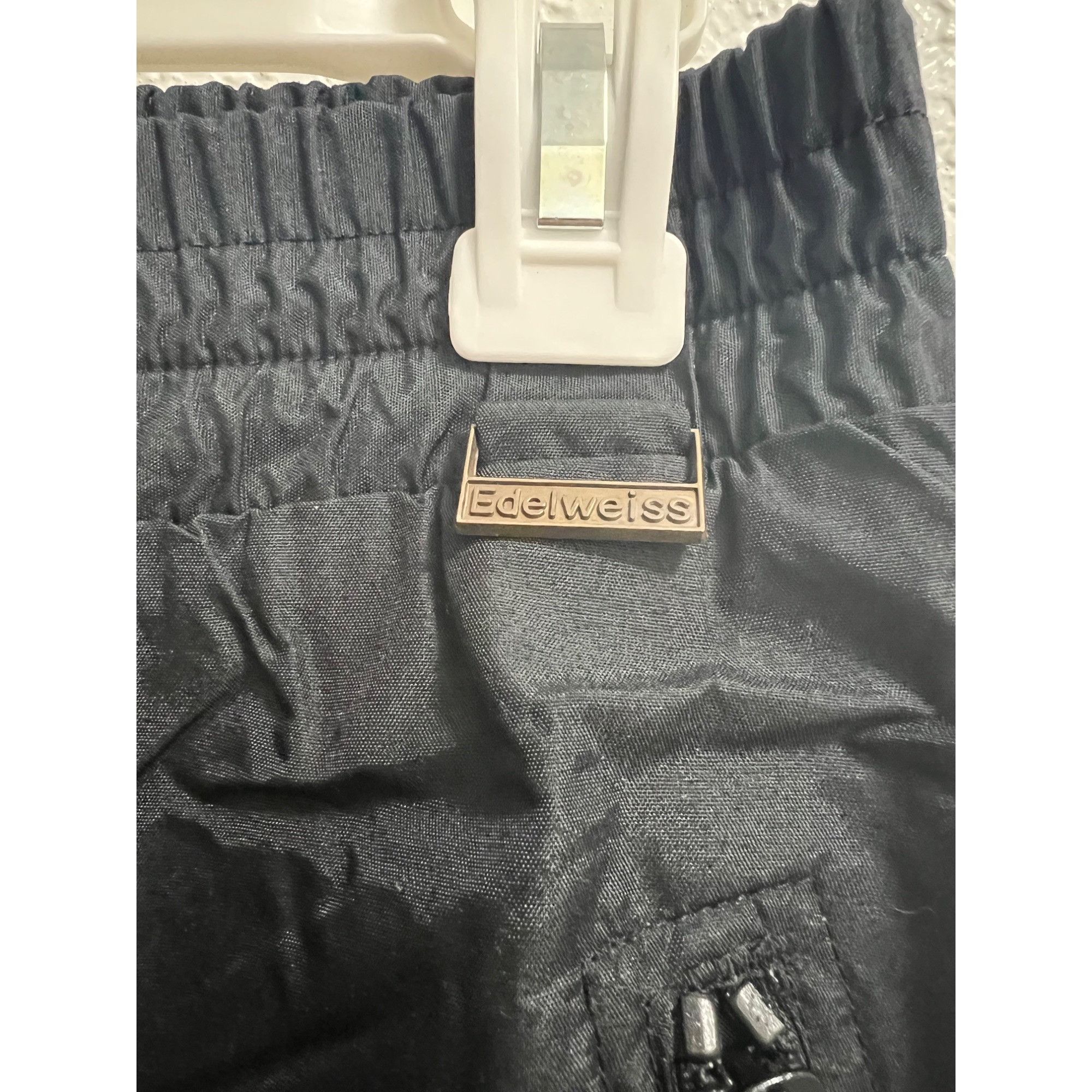 Other Edelweiss Vintage Ladies Black Stirrup Ski Pants Size 8 Size 30" / US 8 / IT 44 - 2 Thumbnail