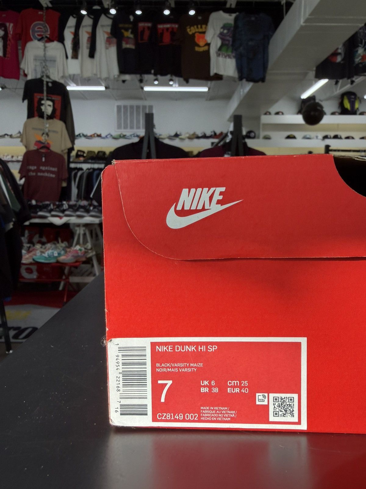 Nike Nike Dunk High Iowa Size 7 (2020) Size US 7 / EU 40 - 12 Thumbnail