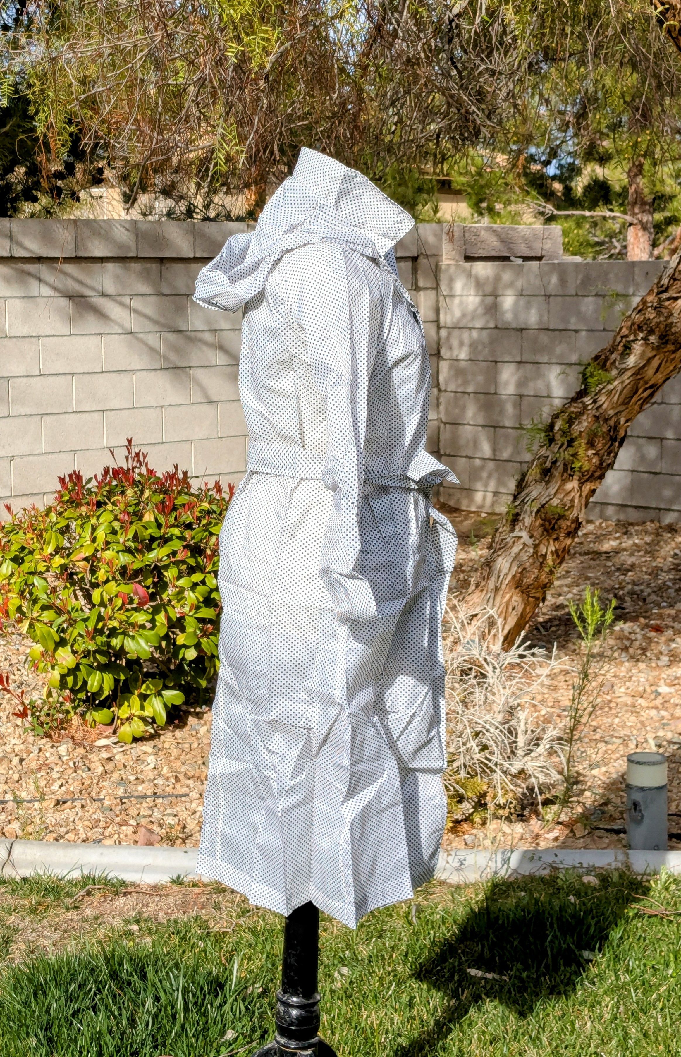Japanese Brand Packable Collapsible Nylon Weather/Rain Petite Coat Size S / US 4 / IT 40 - 2 Thumbnail