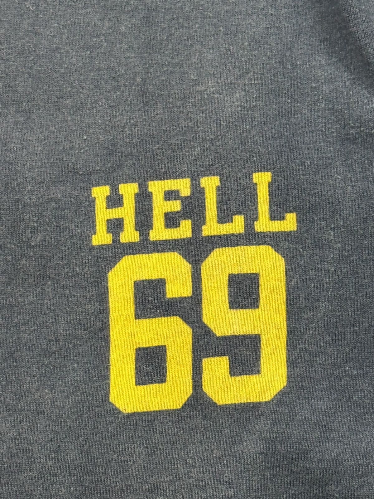 Hysteric Glamour 90s Hysteric Glamour Hell 69 Tee(Navy/M) Size US M / EU 48-50 / 2 - 8 Thumbnail