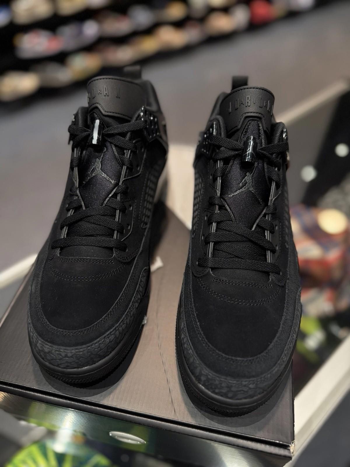 Jordan Brand Air Jordan Spizike Low Black Cat Sneakers, Size 13 BNIB Size US 13 / EU 46 - 5 Thumbnail