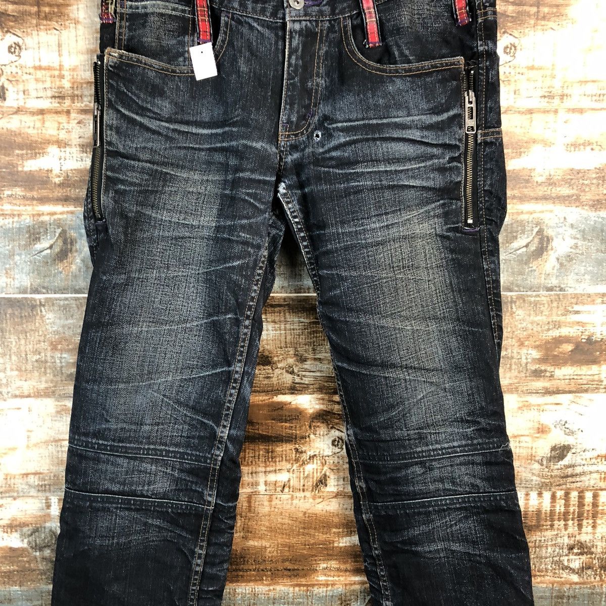 Takeo Kikuchi DLL Takeo Kikuchi Blue Denim Pants #C241 Size US 32 / EU 48 - 5 Thumbnail