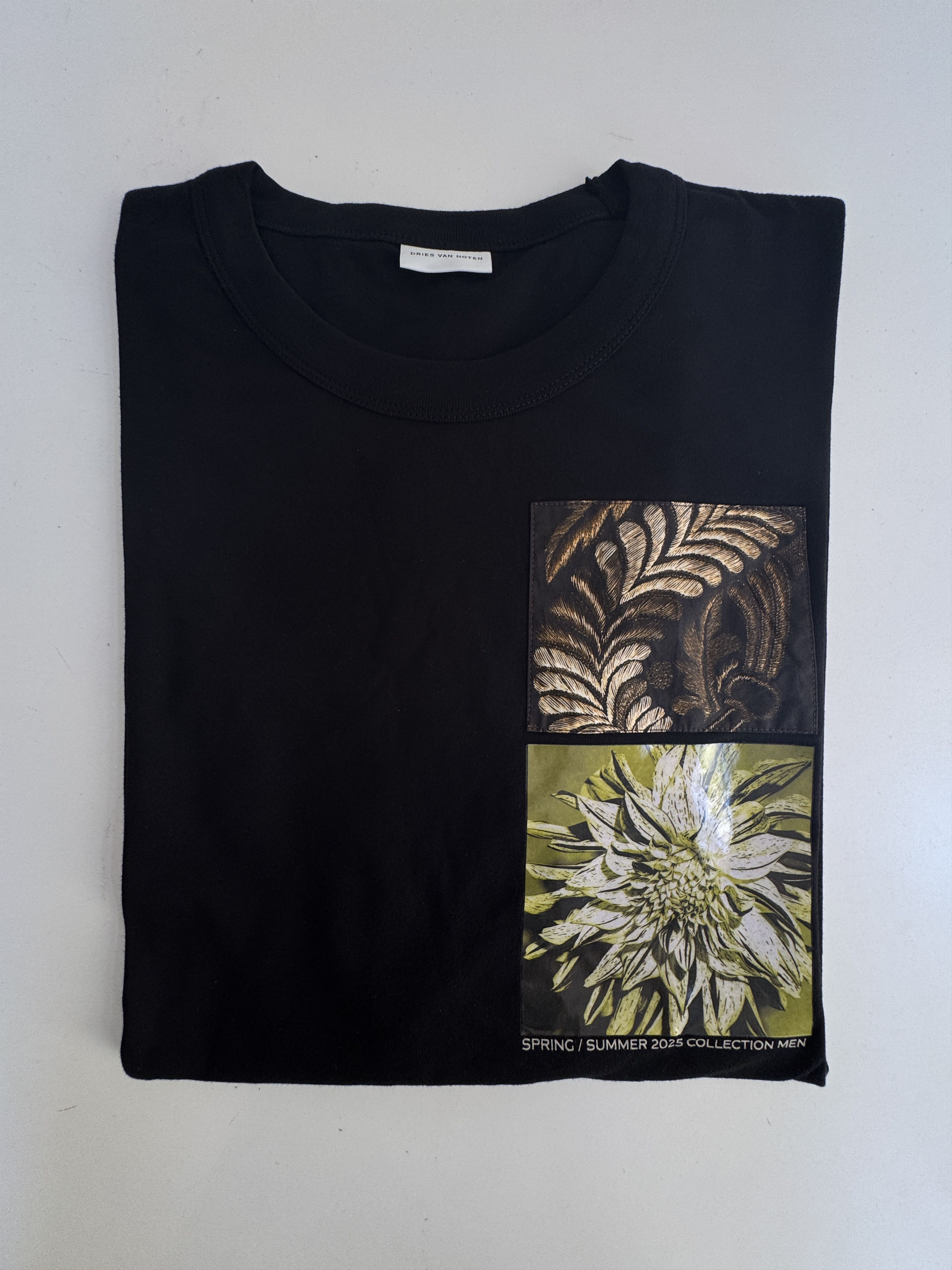 Dries Van Noten Printed cotton jersey T-shirt Size US XL / EU 56 / 4 - 7 Thumbnail