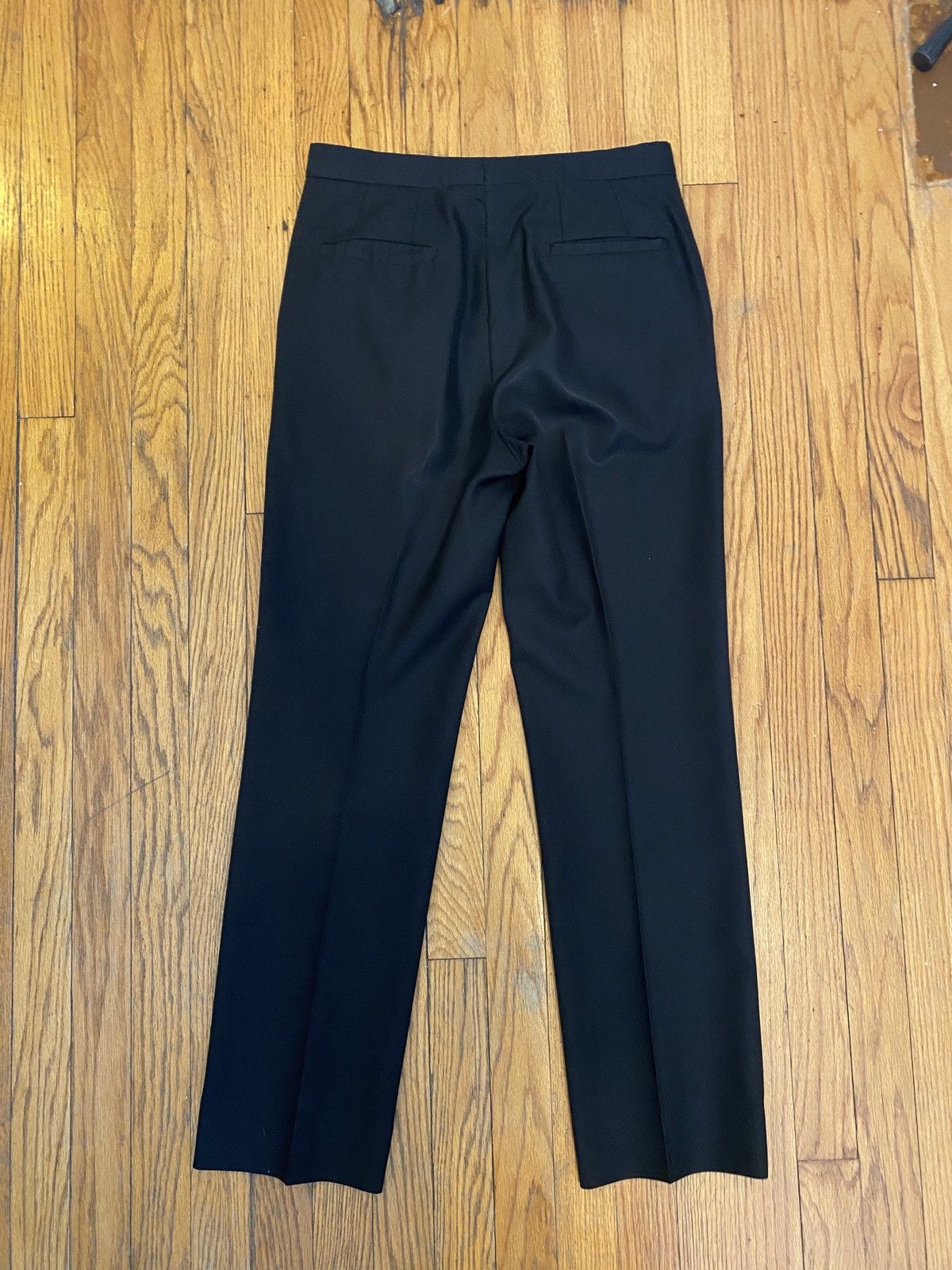Raf Simons Raf Simons AW00 Black Confusion Wool Slacks Size US 28 / EU 44 - 2 Thumbnail
