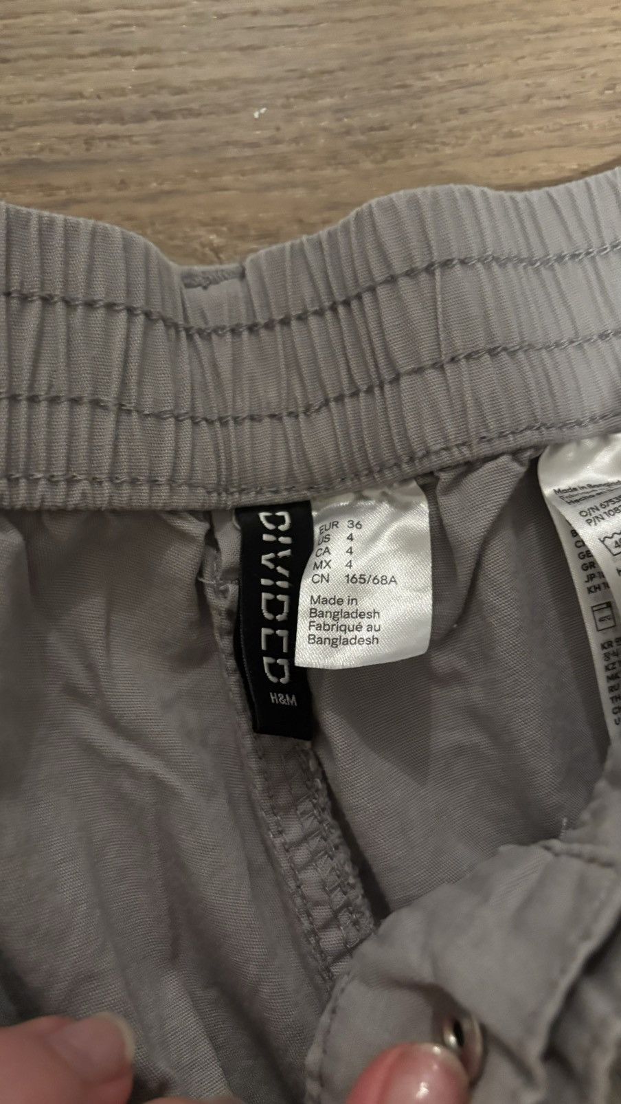 Vintage Grey pants Size 27" / US 4 / IT 40 - 2 Thumbnail