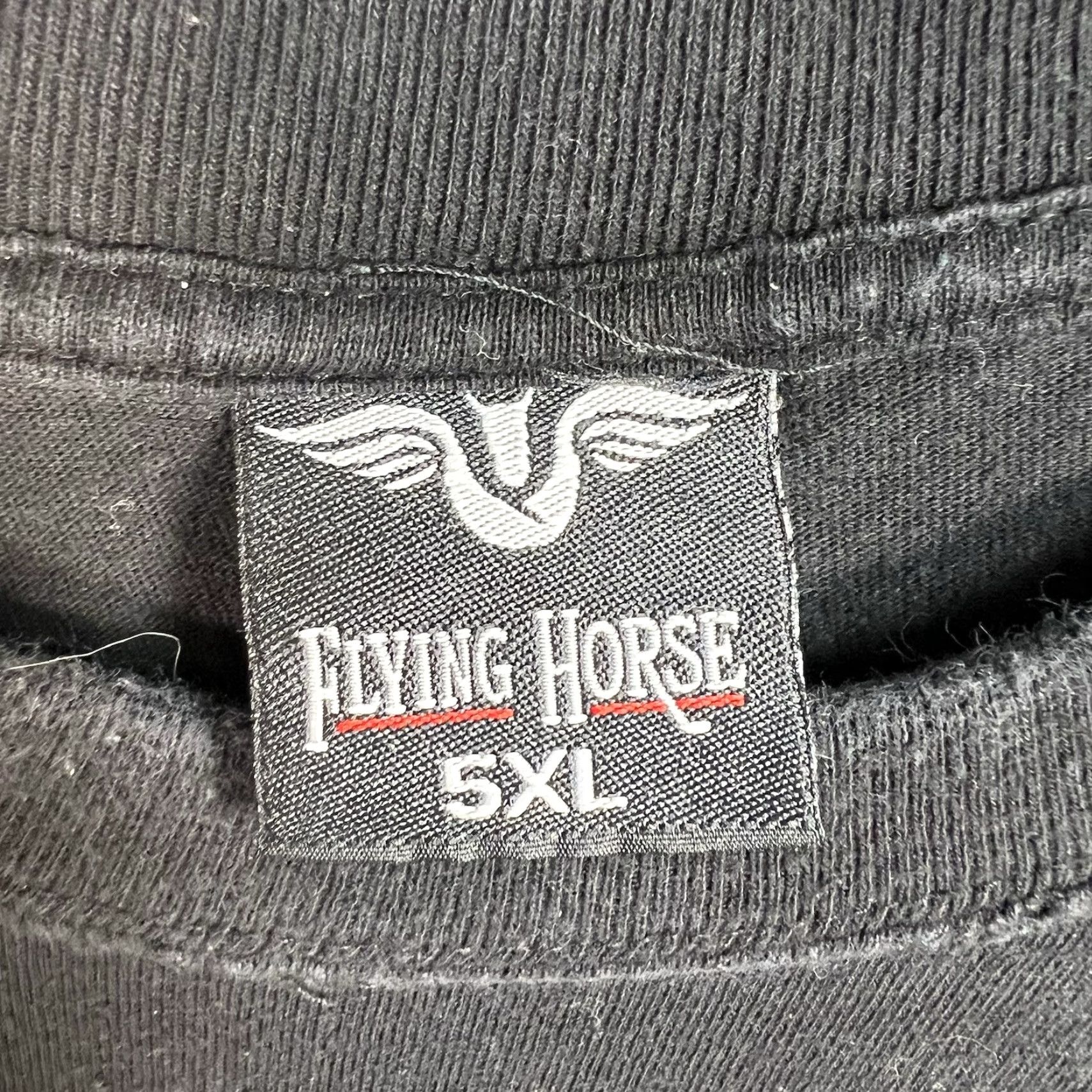 Vintage VINTAGE Flying Horse Only God Can Judge Me Praying Hands Shirt Adult 5XL Black 2000s Mens Size US XXL / EU 58 / 5 - 5 Thumbnail