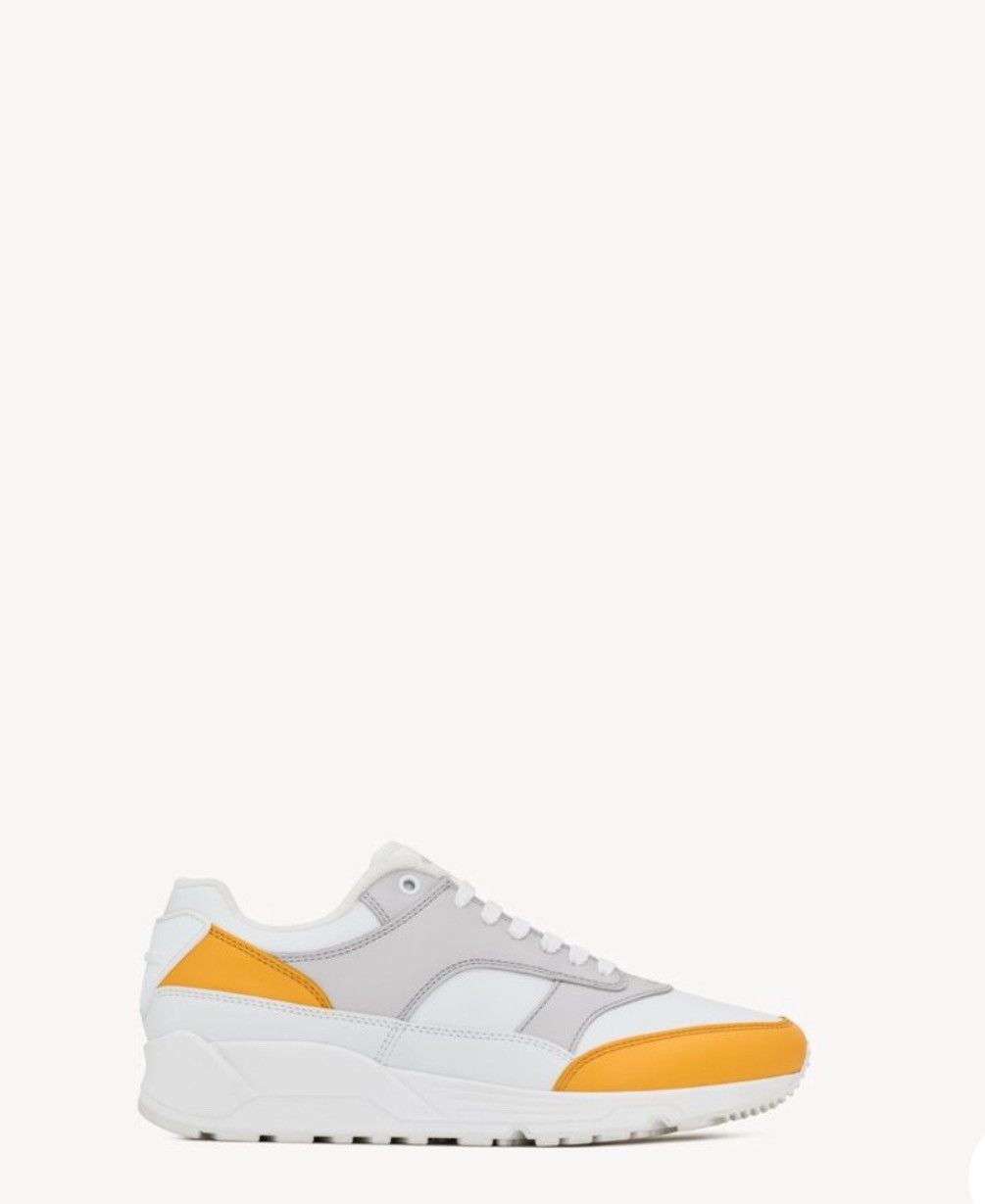 Saint Laurent Paris Bump Sneakers in smooth leather Size US 12 / EU 45 - 1 Preview
