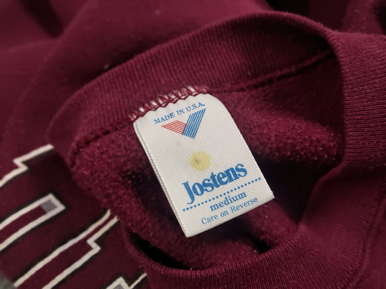 Vintage Vintage 90s Jostens MississippiState Bulldogs Sweatshirt USA Size US M / EU 48-50 / 2 - 9 Thumbnail