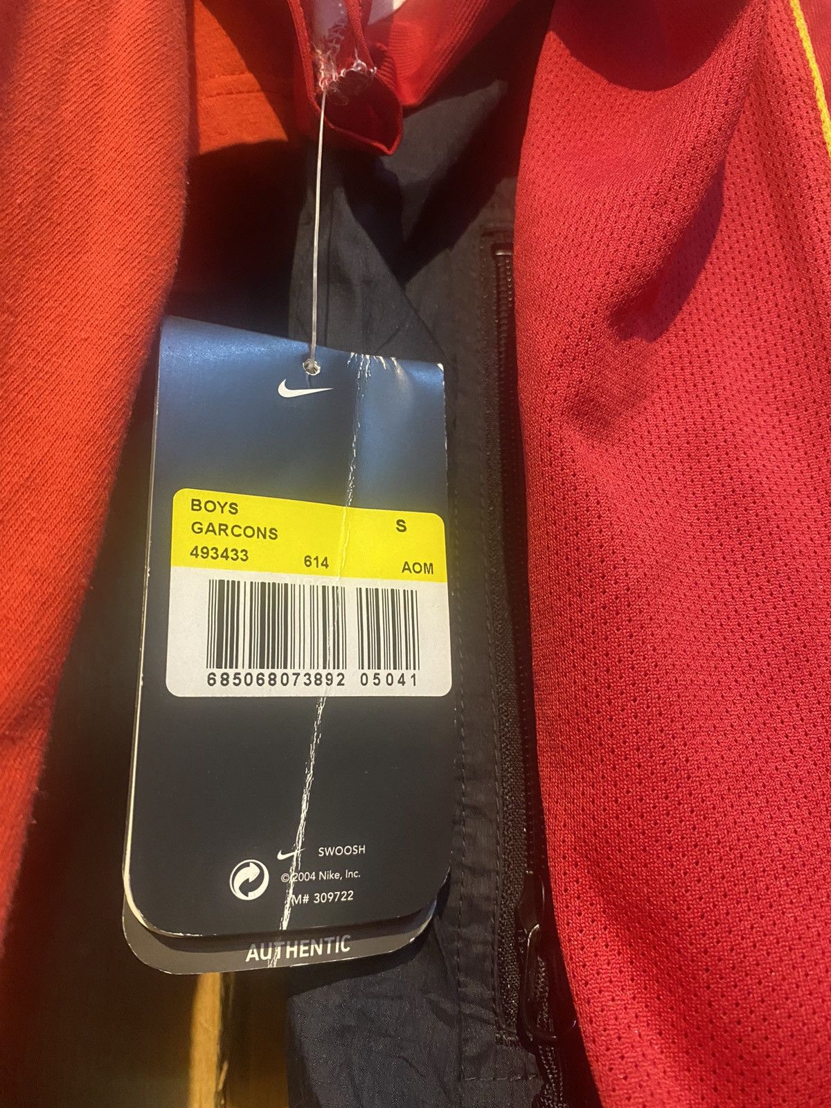 Nike VINTAGE Nike Arsenal Football Signed By Robert Pires Size US XS / EU 42 / 0 - 13 Thumbnail