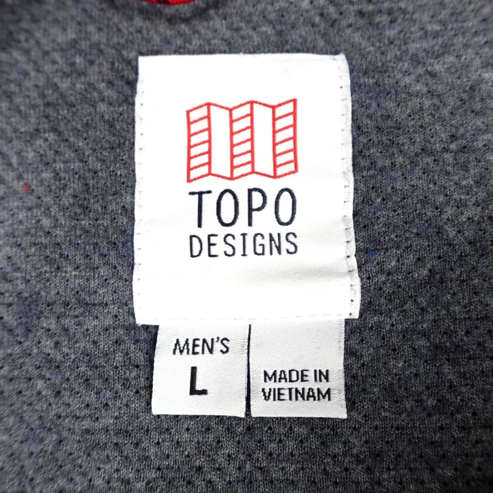 Topo Designs Topo Designs Mens Sweater Regular Wool Blend 1/4 Zip Blue Crew Neck Winter Fall Pullover Shirt Size US L / EU 52-54 / 3 - 3 Thumbnail