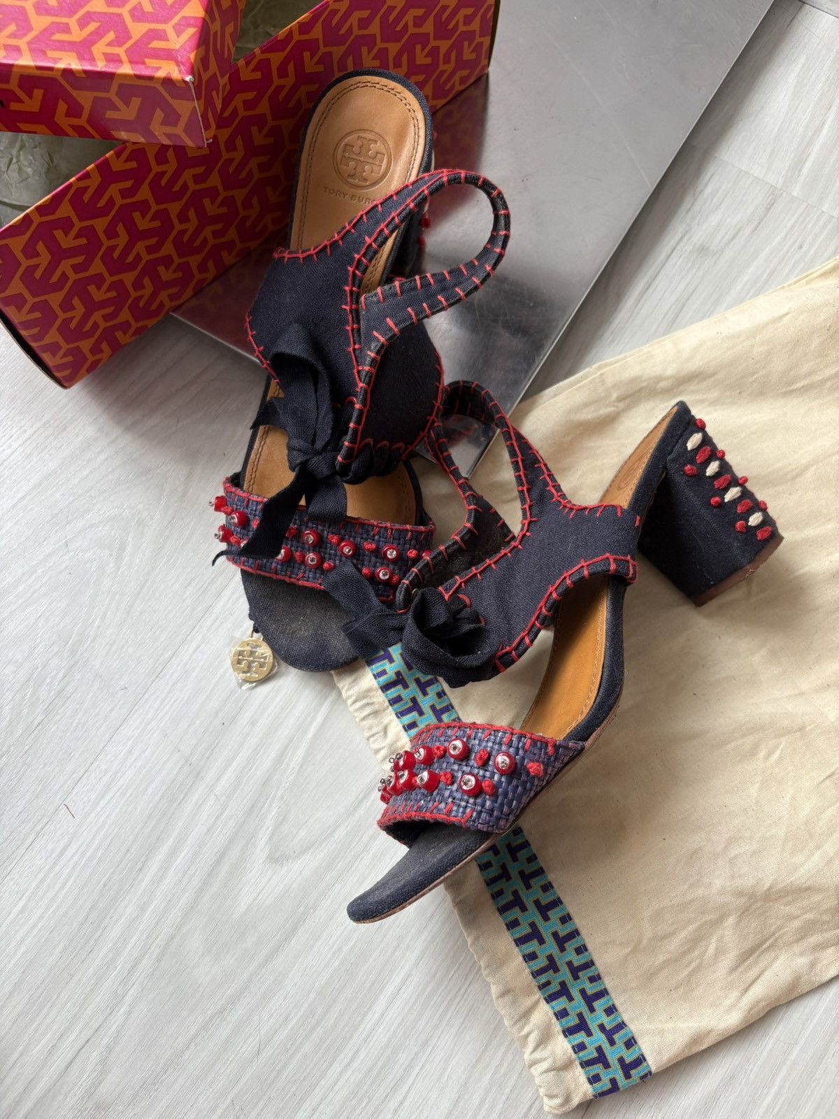 Tory Burch Tory Burch heels Size US 10.5 / IT 40.5 - 5 Thumbnail