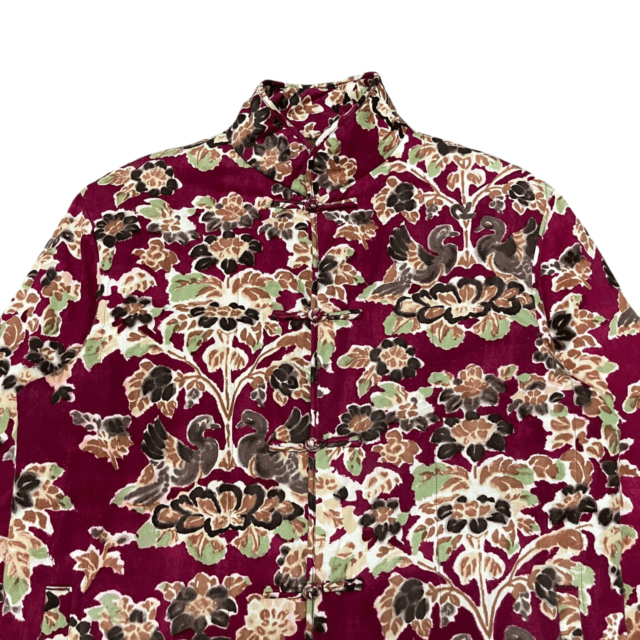 45rpm Vintage 45rpm All Over Print Duck Floral Mandarin Jacket Size US M / EU 48-50 / 2 - 2 Thumbnail