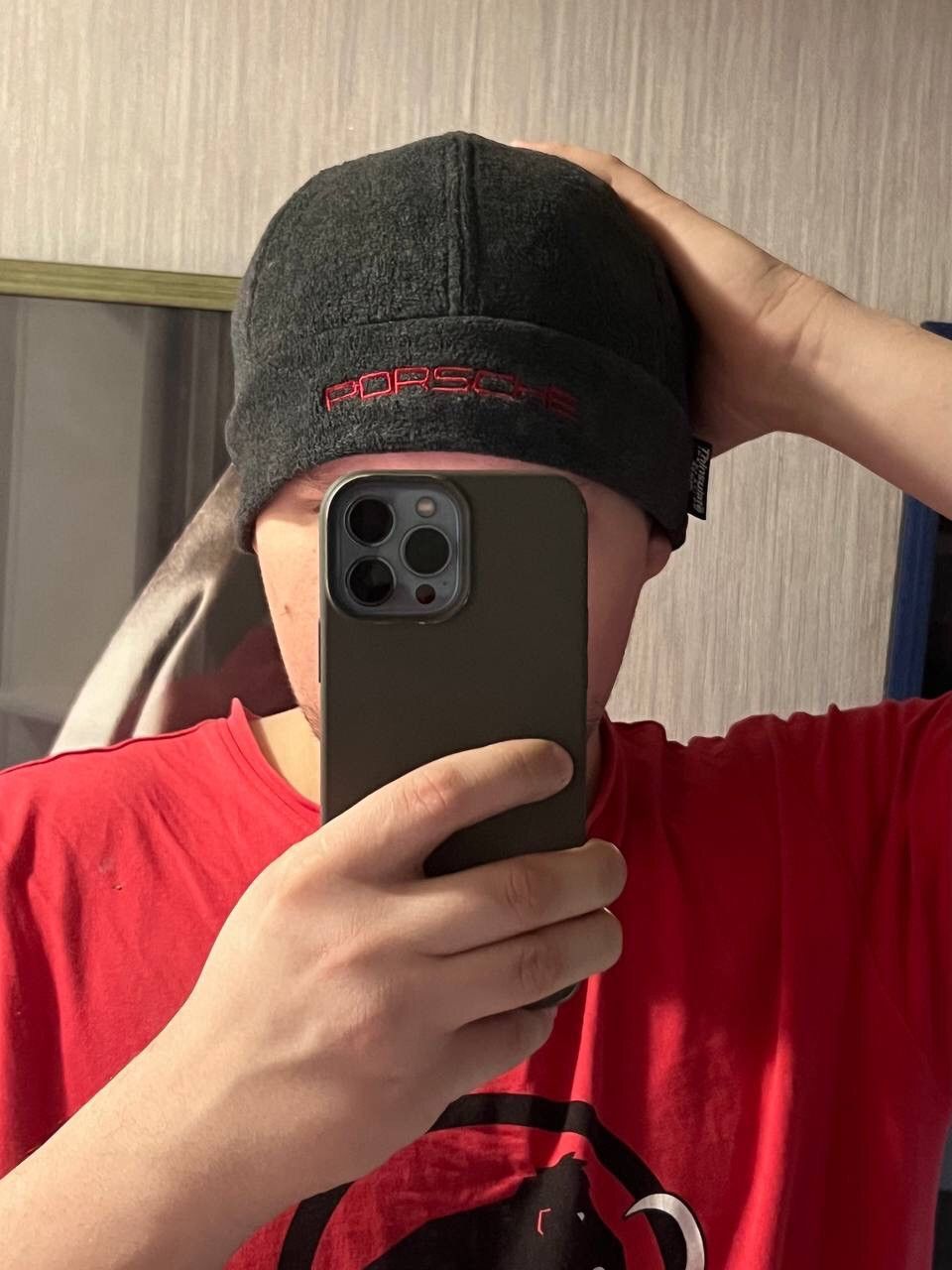 Vintage Vintage Porsche Auto Germany Hat Racing Fleece Size ONE SIZE - 9 Thumbnail
