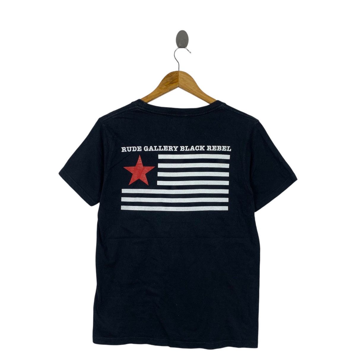 RUDE GALLERY RUDE GALLERY BLACK REBEL Trash City Blues Tee Shirt Top Size US S / EU 44-46 / 1 - 5 Thumbnail