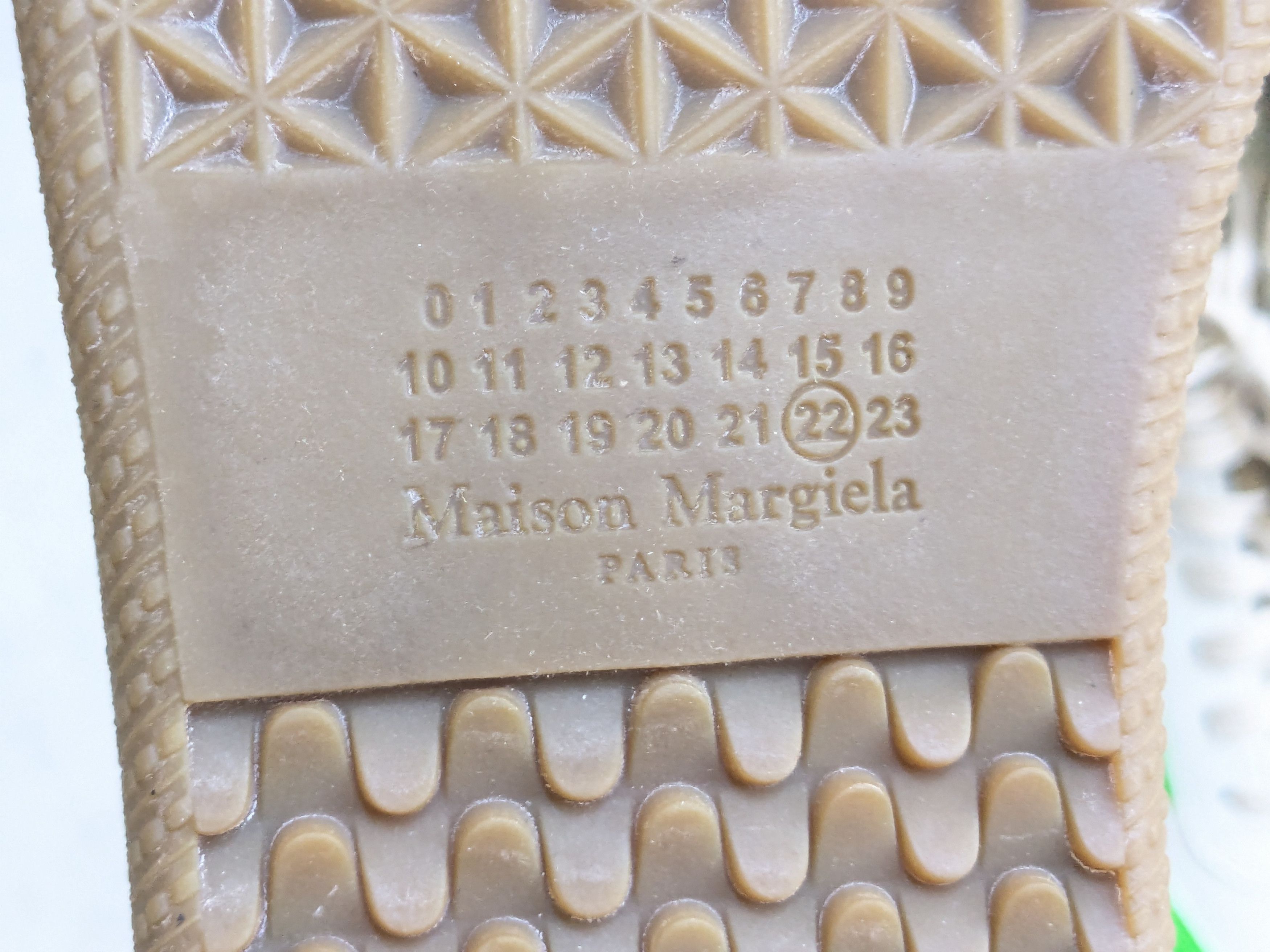 Maison Margiela Maison Margiela Replica GAT Sneakers White Green 13 46 Size US 13 / EU 46 - 17 Thumbnail
