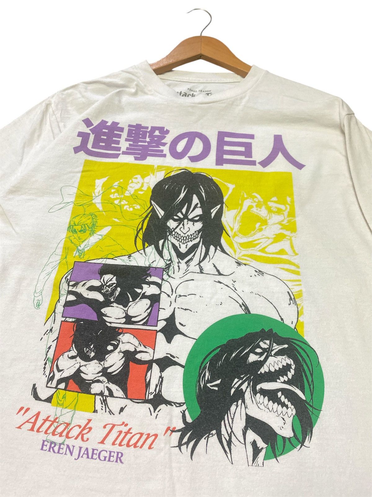 Anime × Japanese Brand × Vintage 💸BINDING OFFER💸VINTAGE ATTACK ON TITAN FINAL SEASON ANIME 🔥 Size US M / EU 48-50 / 2 - 5 Thumbnail