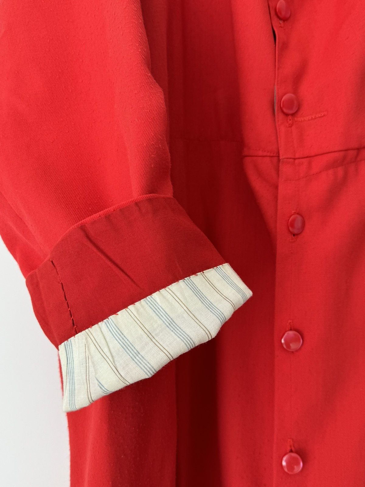 Vintage Antique 1940s British Clerical Bespoke Cassock Cloak Coat Size US XL / EU 56 / 4 - 6 Thumbnail