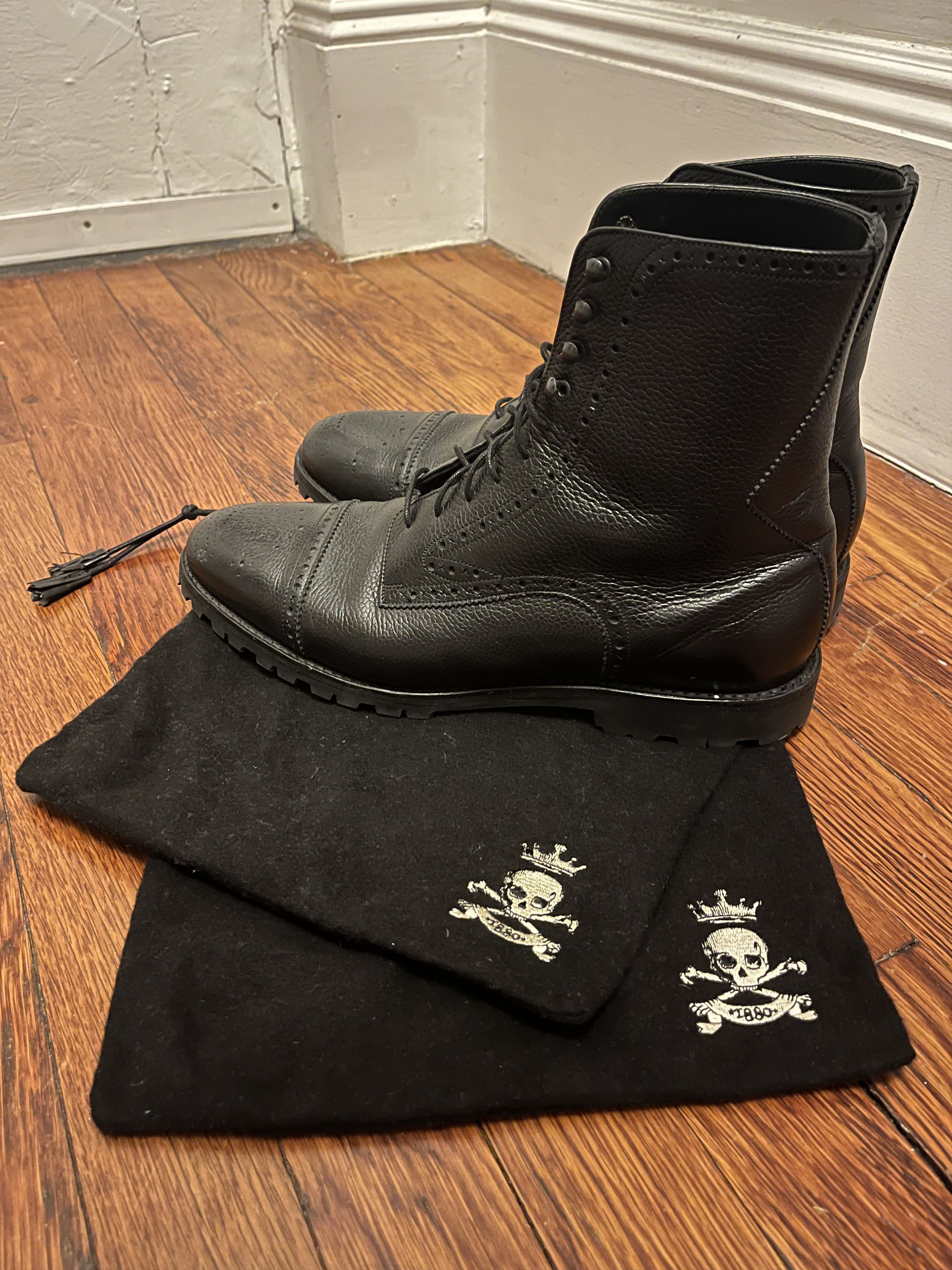 Barker Black Boulderson Boot