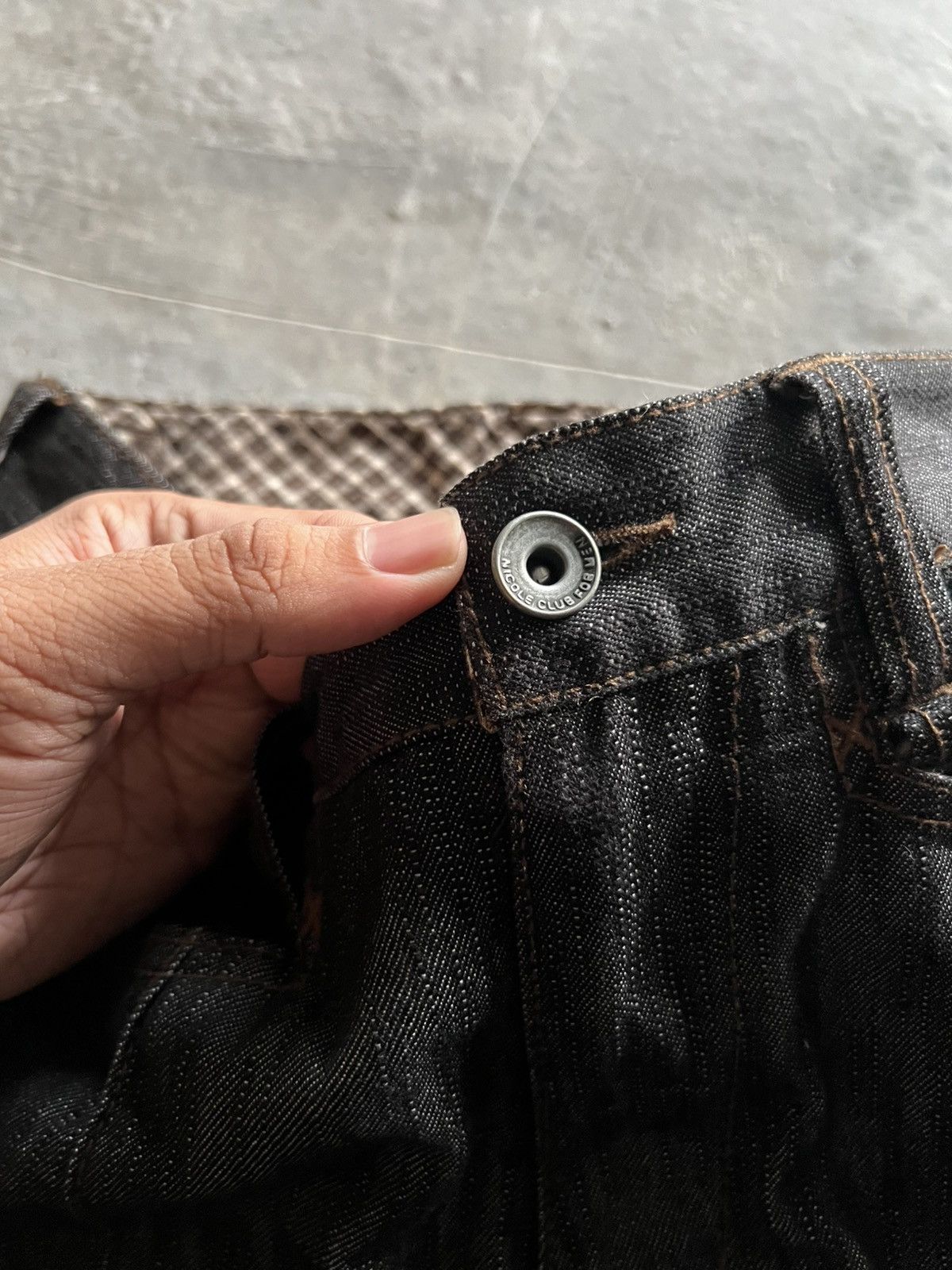 If Six Was Nine flare pleated nicole club for men denim rare design Size US 29 - 3 Thumbnail