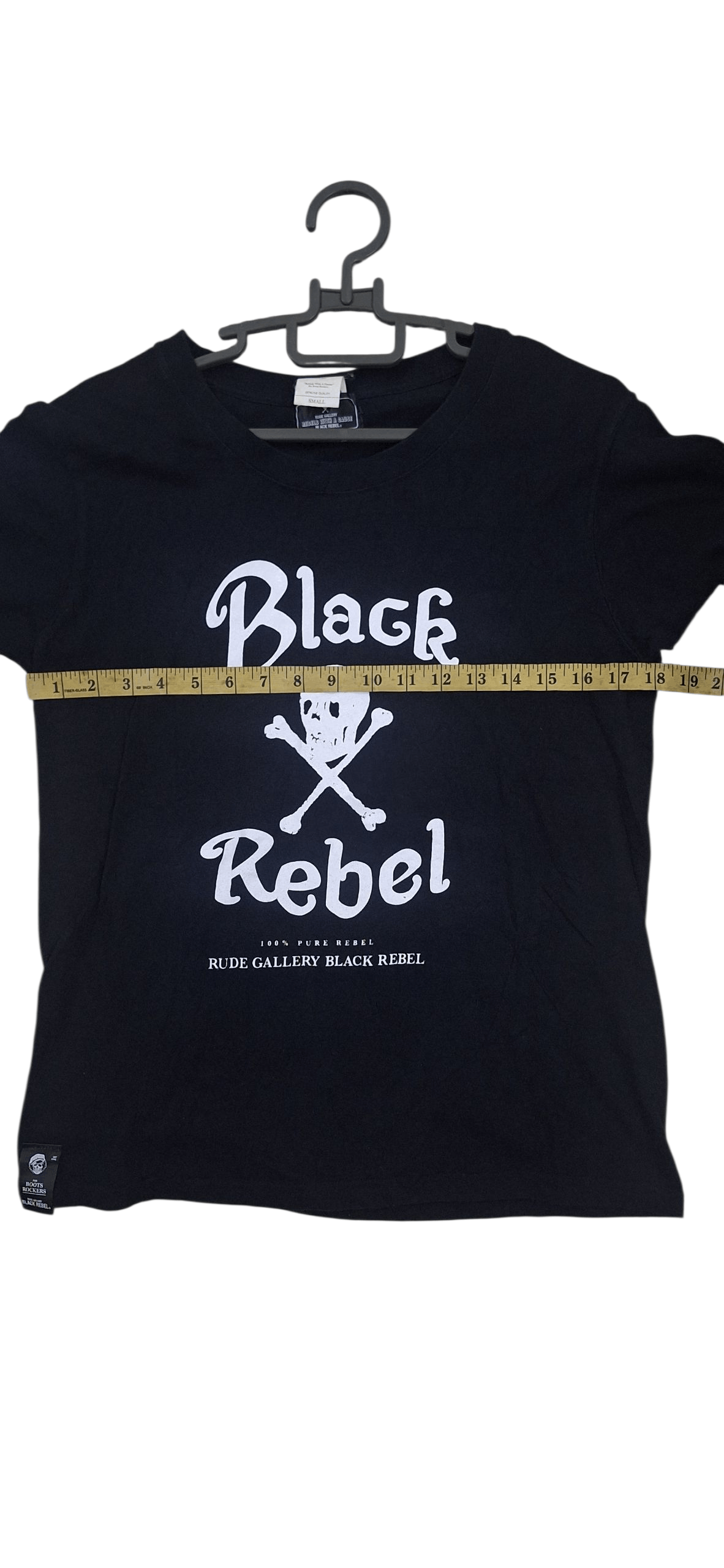 RUDE GALLERY Rude Gallery Black Rebel Skull Tshirt Size US S / EU 44-46 / 1 - 8 Thumbnail