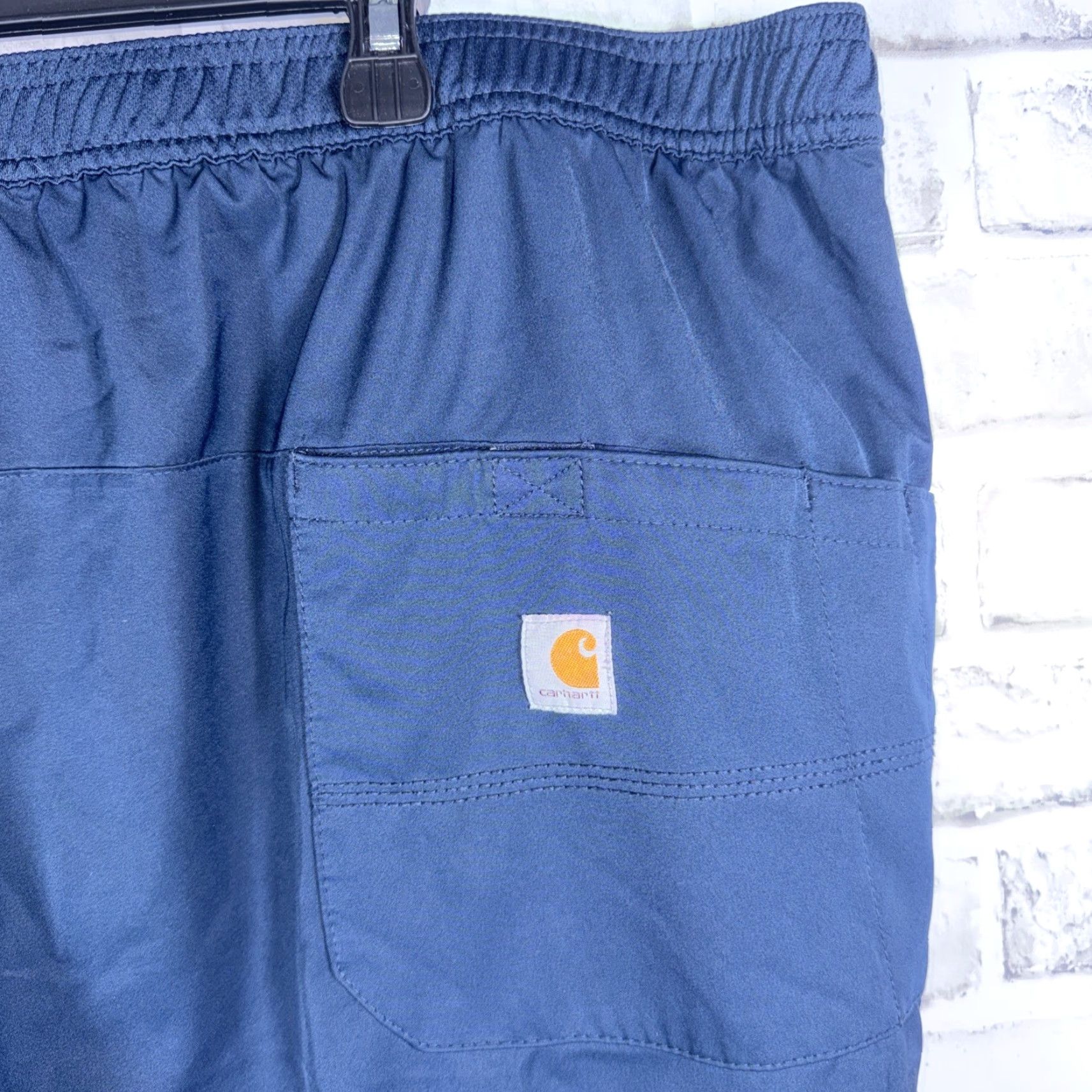Carhartt Carhartt Polyester Blue Pants Mens 3XLT Size Regular 36 Inseam Size US 39 - 4 Thumbnail