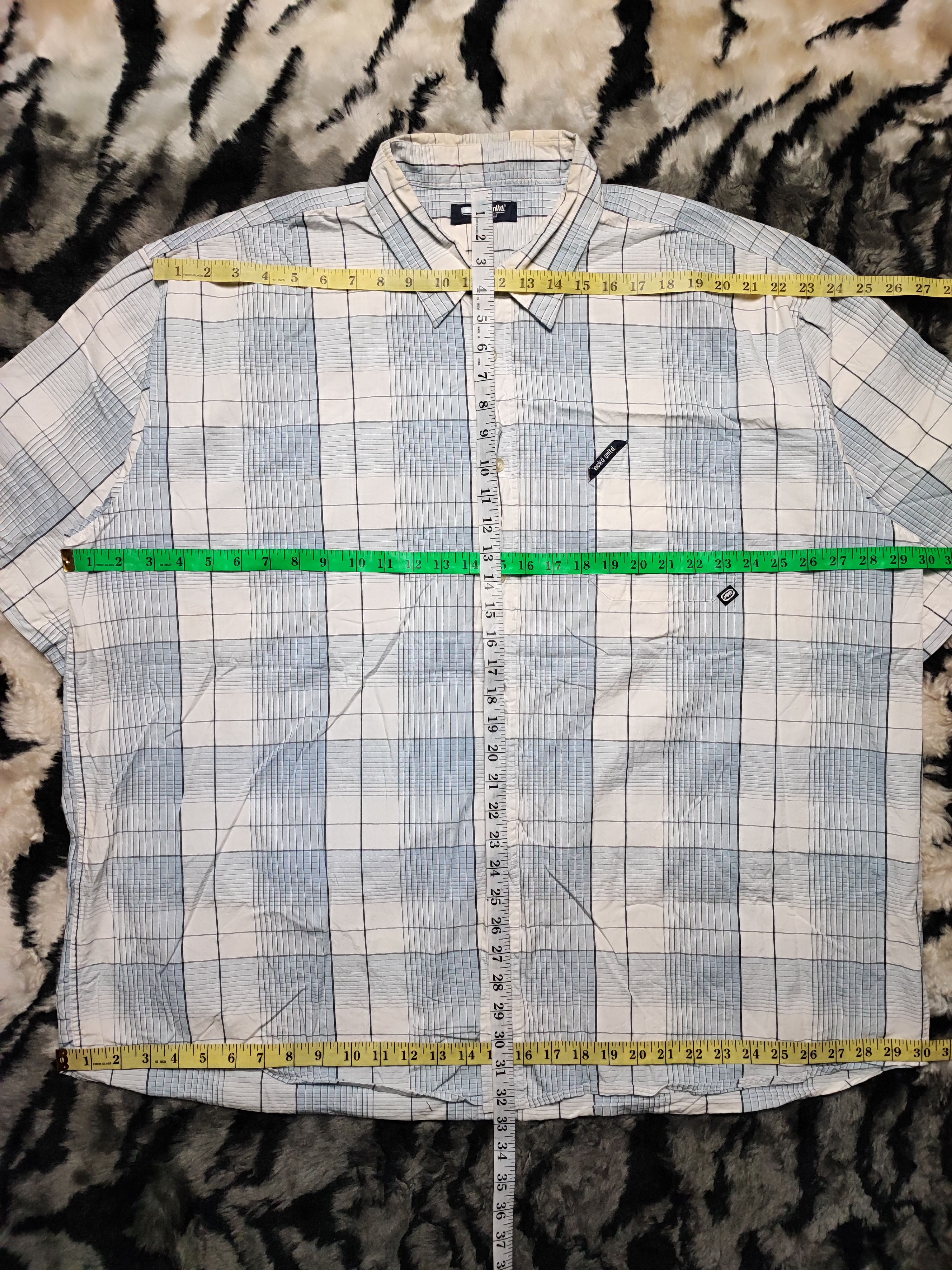 Ecko Unltd. Oversize Shirt Baggy Boxy Checked by Ecko Unltd Size US XXL / EU 58 / 5 - 7 Thumbnail