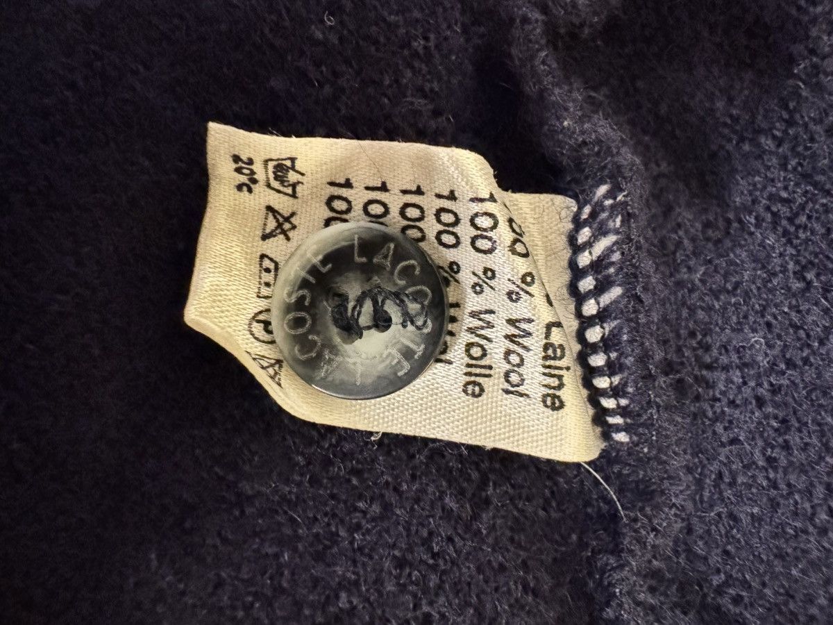 Lacoste Lacoste- Wool cardigan Vintage Size L / US 10 / IT 46 - 6 Thumbnail