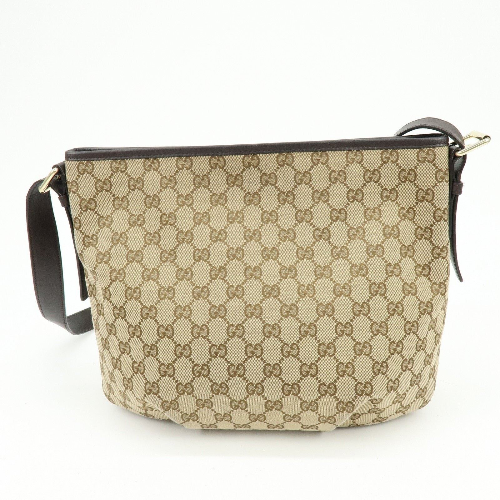 Gucci Gucci GG Canvas Shoulder Bag Beige Size ONE SIZE - 2 Thumbnail