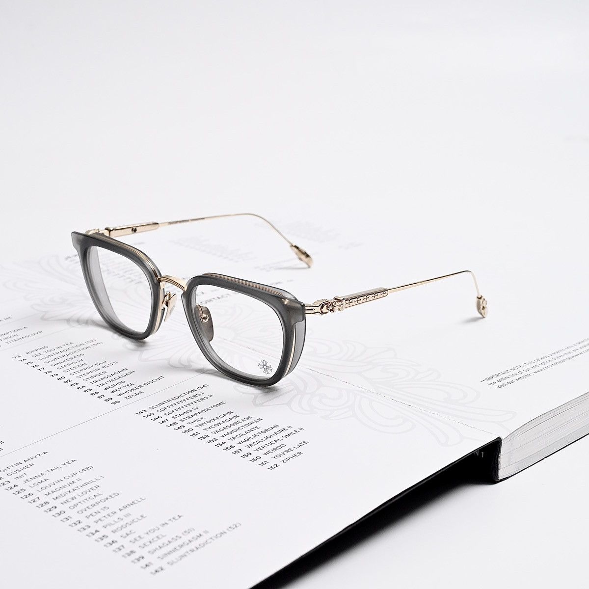 CHROME HEARTS TELEVAGILIST GLASSES