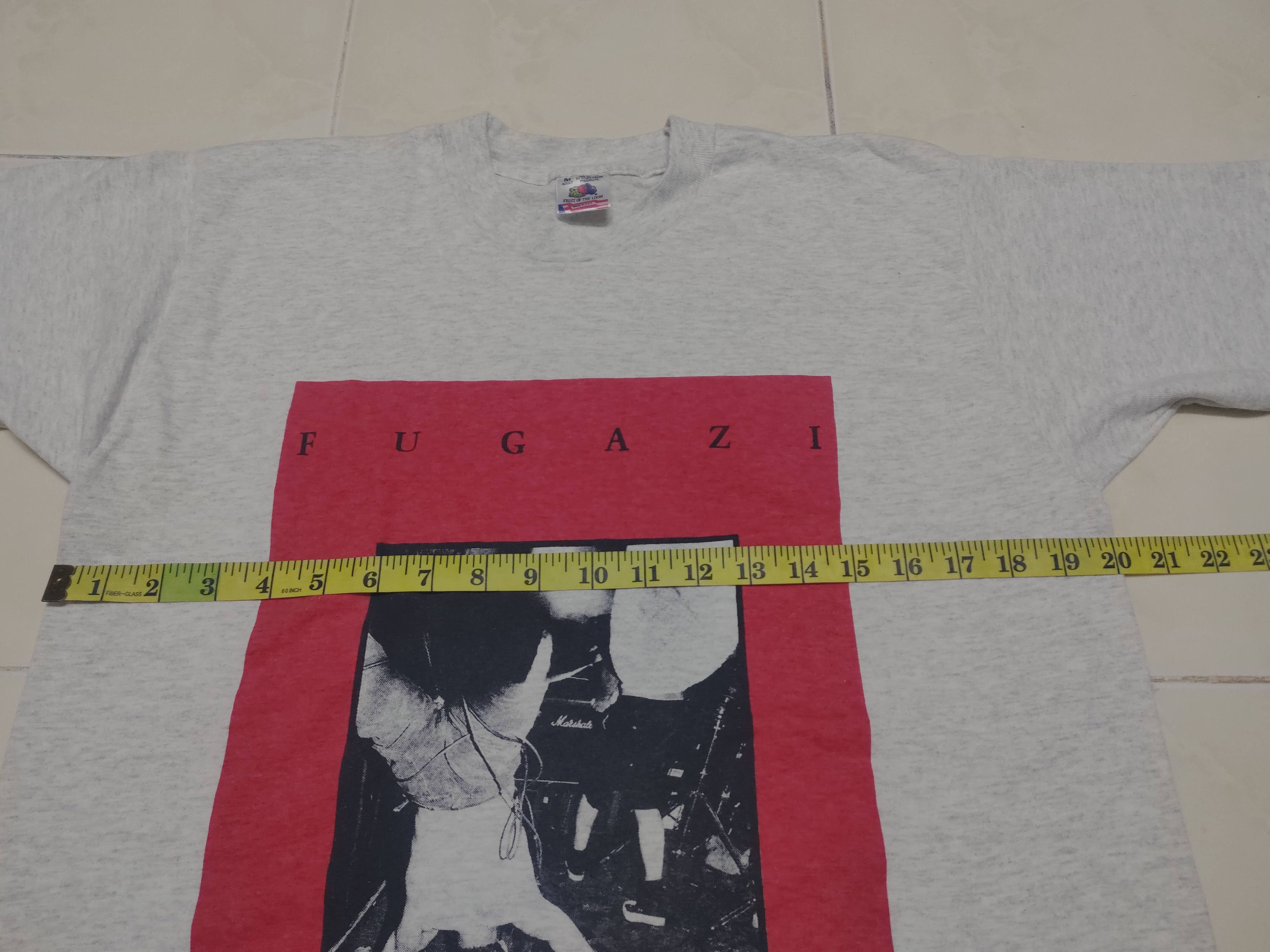 Band Tees × Vintage Vintage 90's Fugazi Music Punk Rock Tee Size US M / EU 48-50 / 2 - 5 Thumbnail